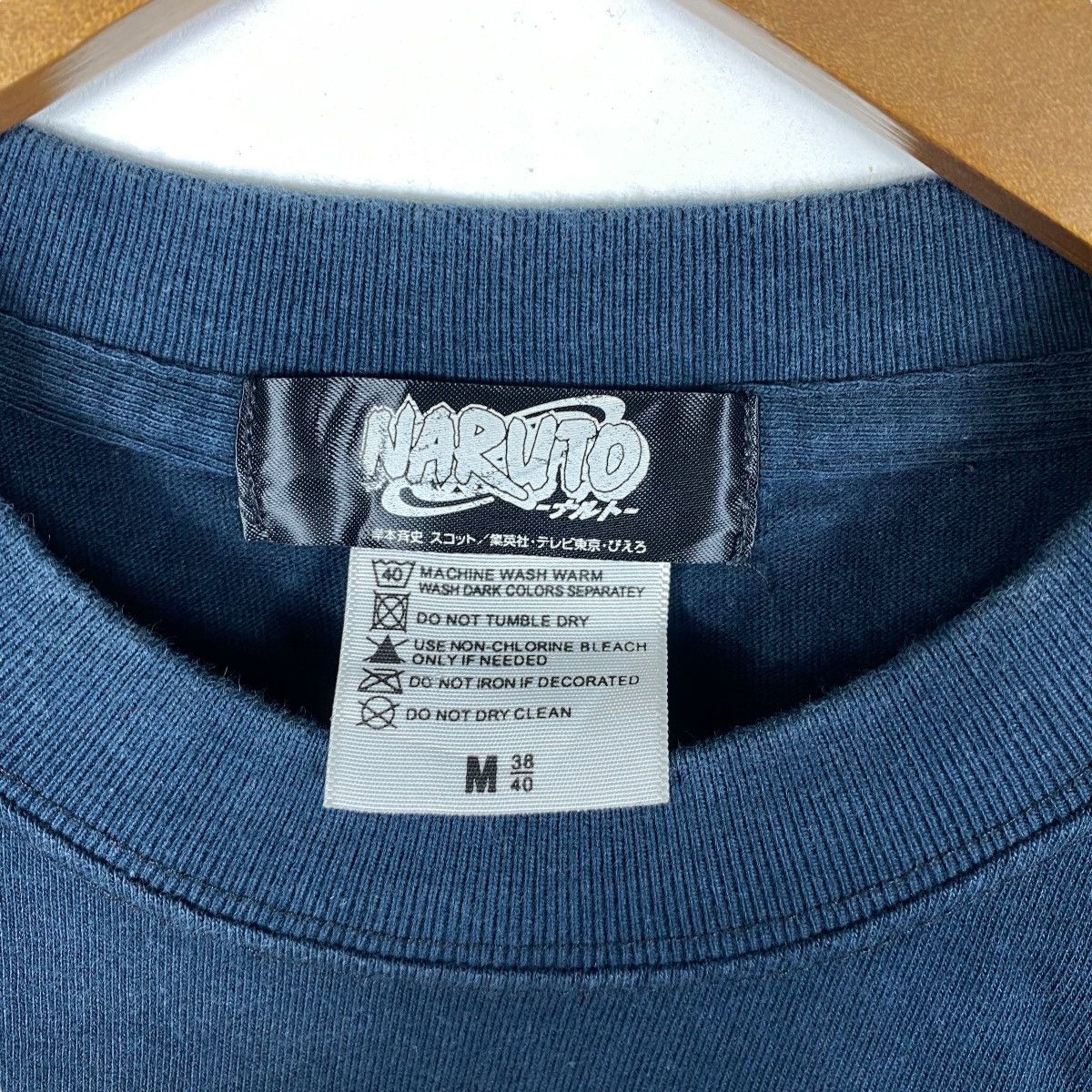 Anime Vintage 00's NARUTO SHIPPUDEN Uchiha Clan Anime Tee Shirt Size US M / EU 48-50 / 2 - 7 Thumbnail