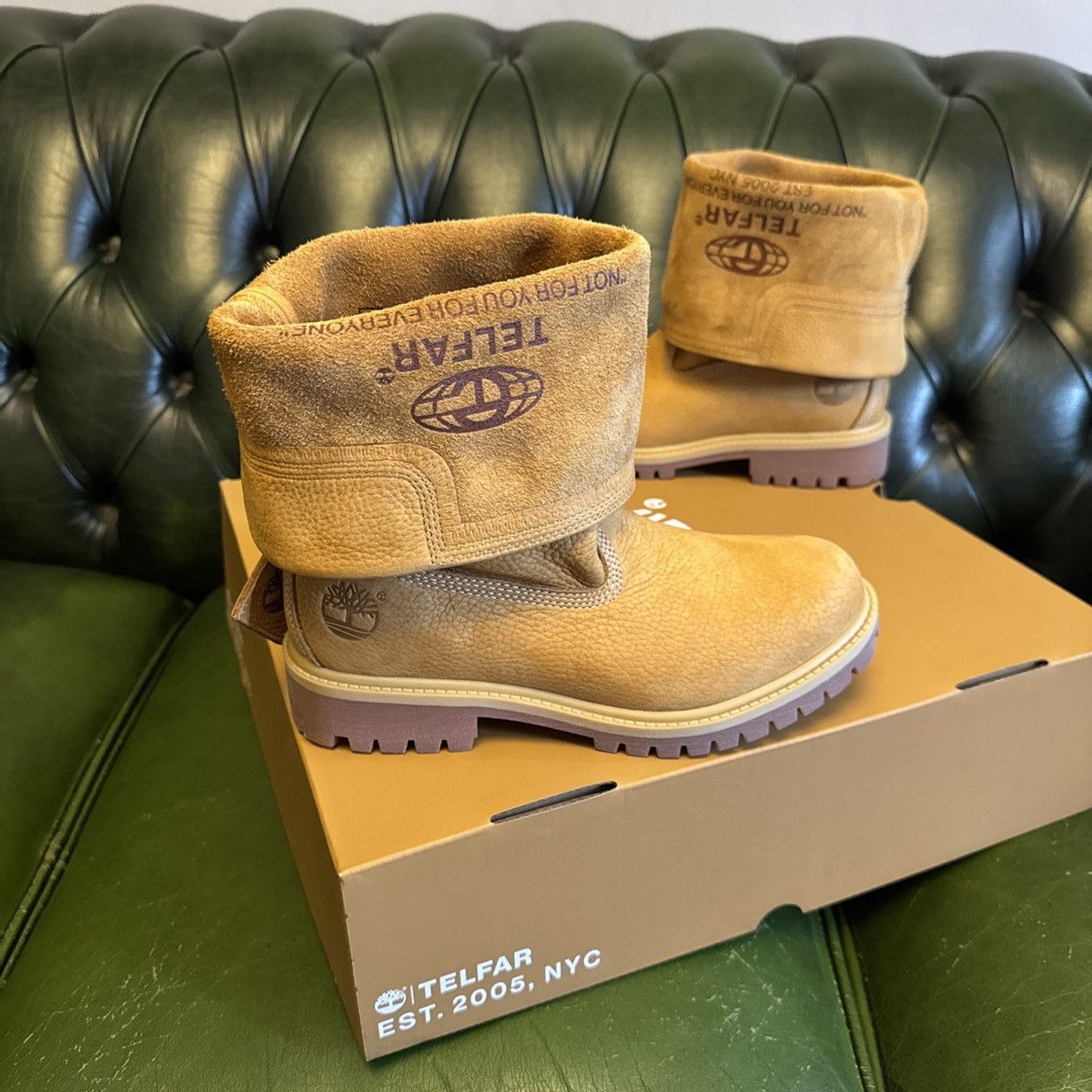 Timberland Timberland x telfar mid boot in wheat uk 4.5 us 5 Size US 7 / IT 37 - 6 Thumbnail