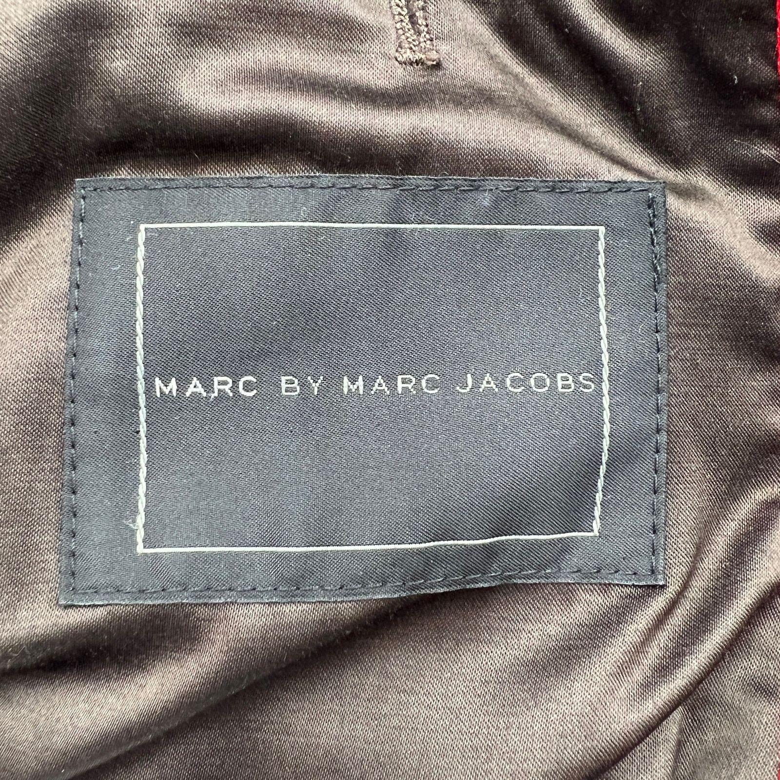 Marc by Marc Jacobs Marc by Marc Jacobs Wool Double Breasted Peacoat Black Size XL / US 12-14 / IT 48-50 - 7 Thumbnail