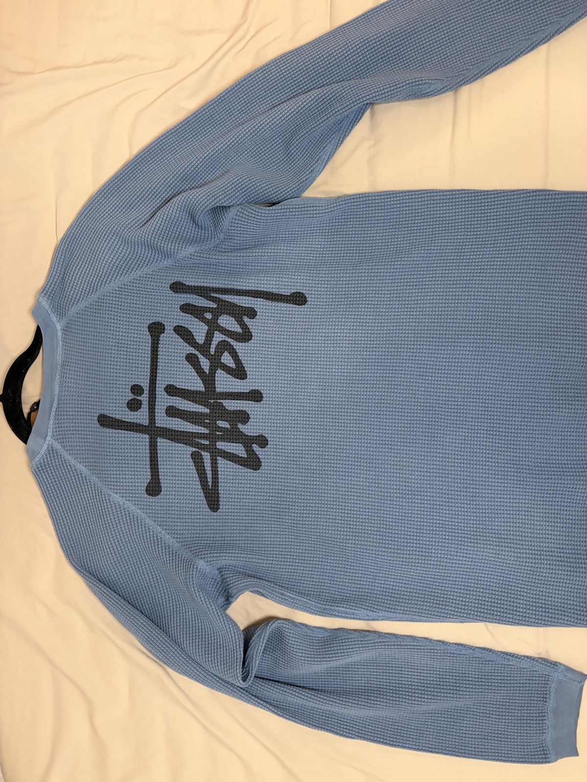 Stussy BNWT Stüssy NY Chapter Exclusive Thermal L/S - Blue Size US L / EU 52-54 / 3 - 2 Thumbnail
