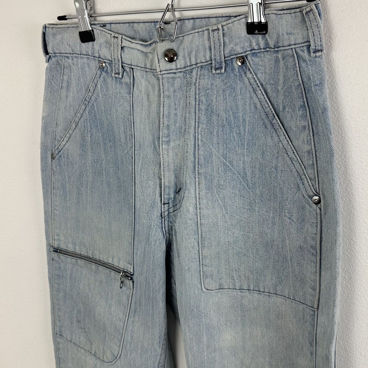 Levi's Vintage Levis Jeans Rare SilverTab Style Rivets 28” Waist Size US 28 / EU 44 - 1 Thumbnail