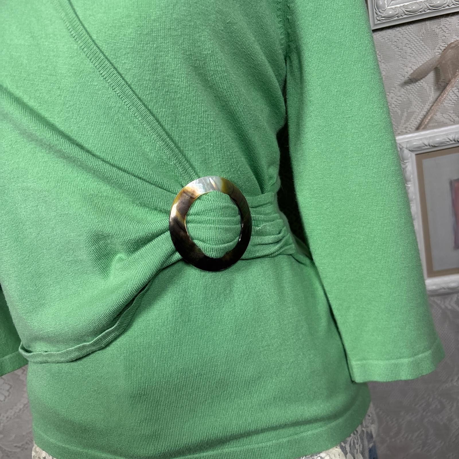 Acne Studios y2k office siren wrap top with ring detail Size M / US 6-8 / IT 42-44 - 4 Thumbnail