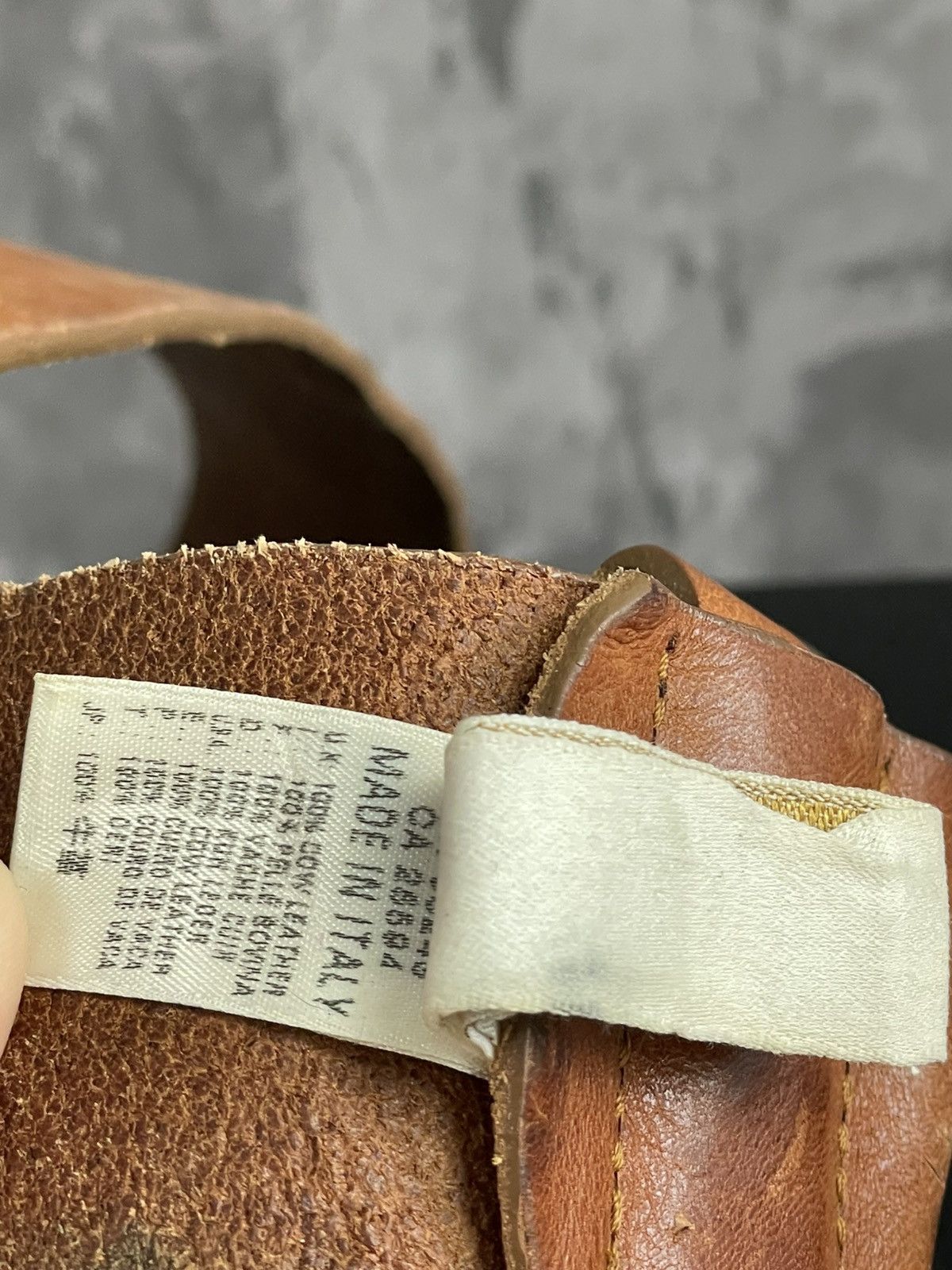 20471120 × Diesel × Japanese Brand Vintage Y2K Diesel Grunge Metal Buckle Leather Belt Size ONE SIZE - 11 Thumbnail
