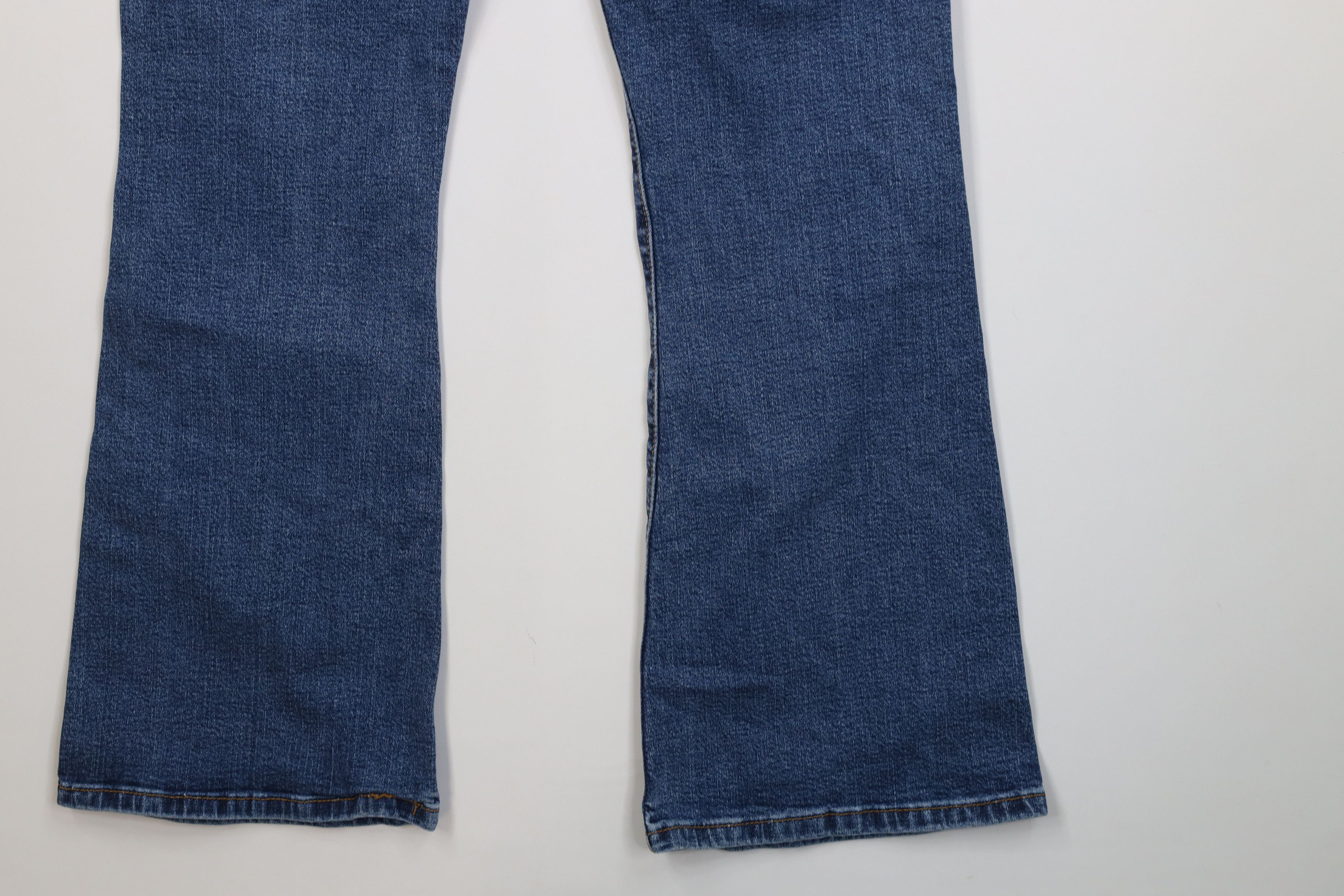 Levi's Vintage Y2K 2004 Levis 519 Babydoll Low Flared Denim Jeans Size 32" / US 10 / IT 46 - 13 Thumbnail