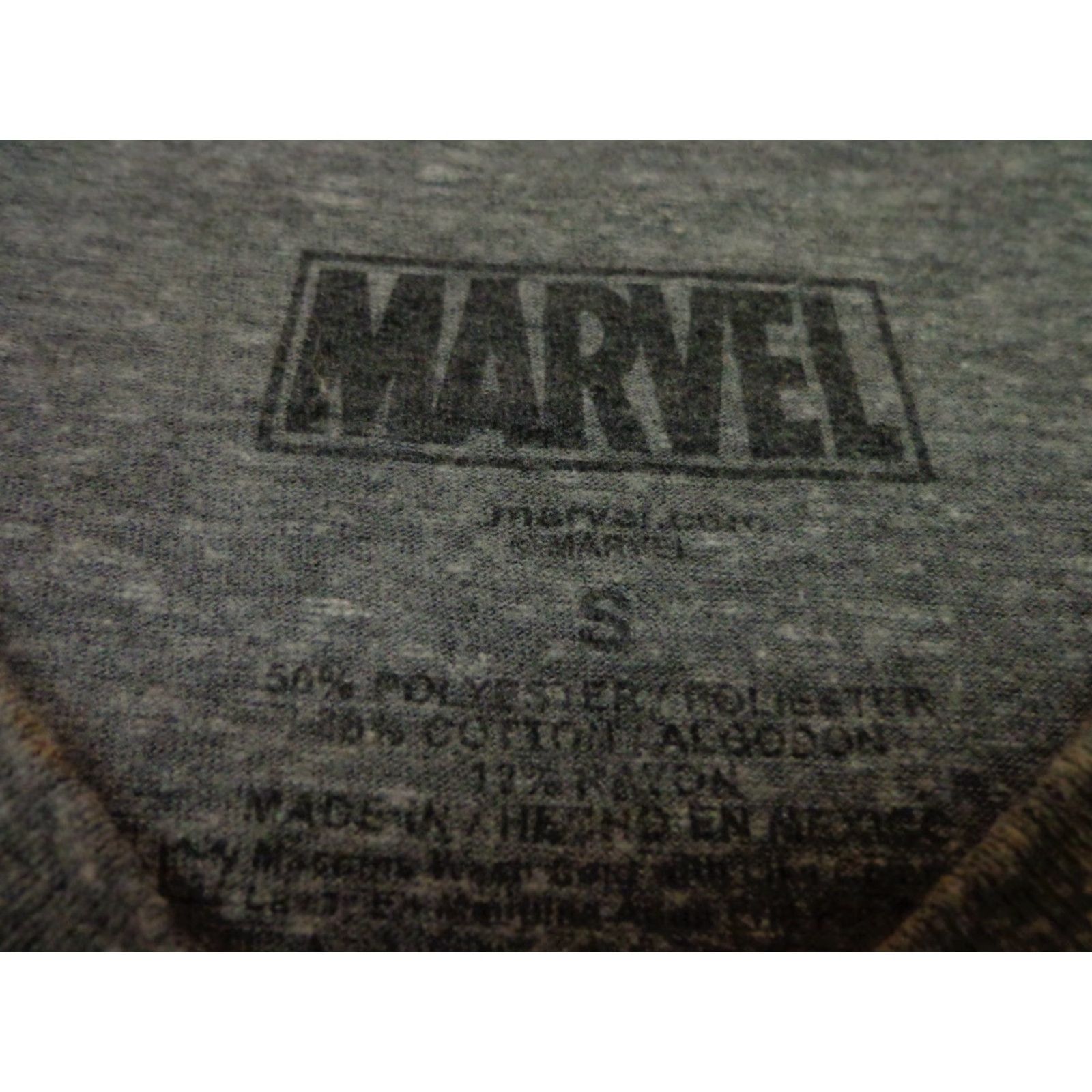 Vintage WOLVERINE Marvel Comic Book Cover Graphic Distressed Heather Gray T-Shirt Small Size US S / EU 44-46 / 1 - 3 Thumbnail