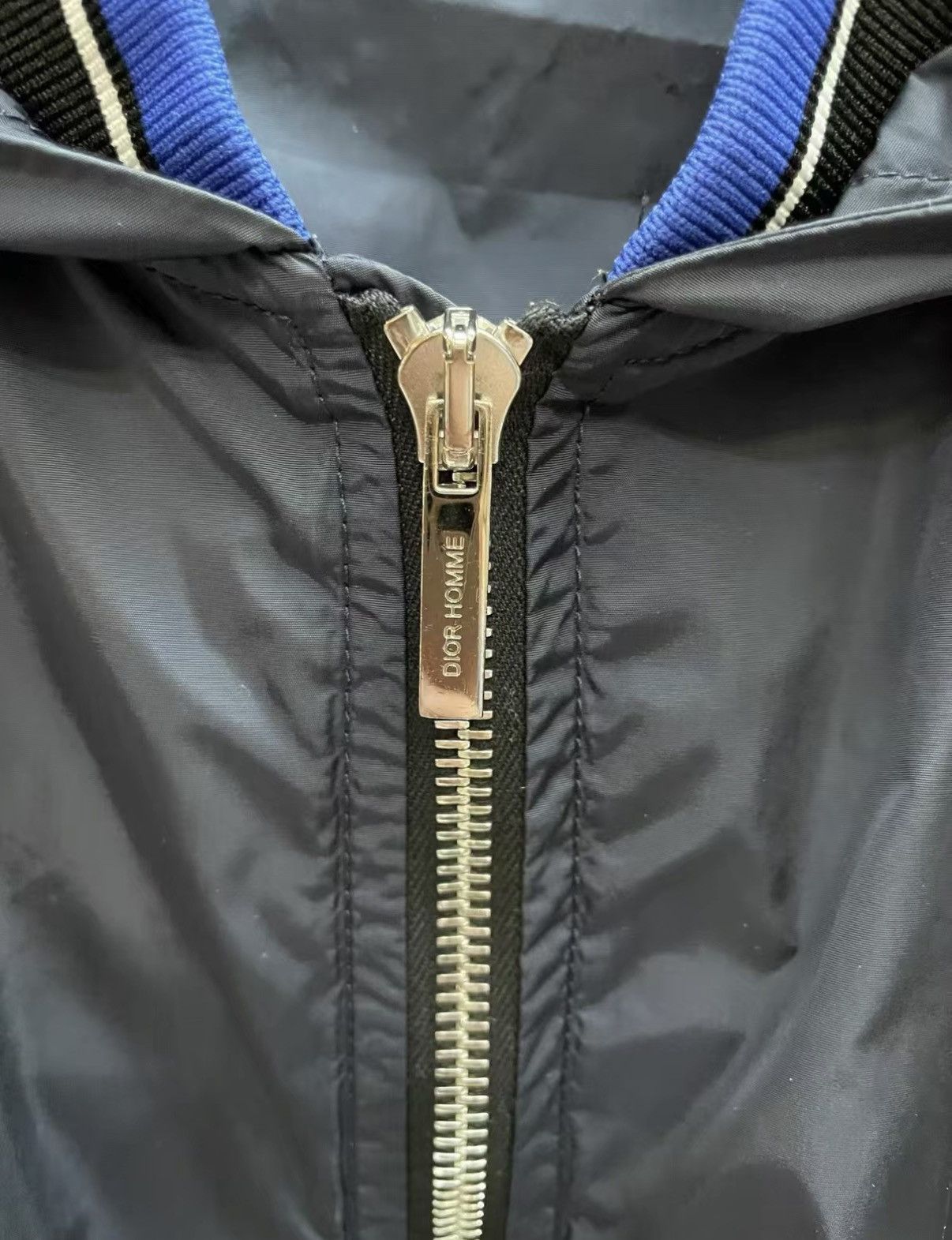 Dior Dior Blue Color Block Hooded Jacket J33 Size US S / EU 44-46 / 1 - 5 Thumbnail