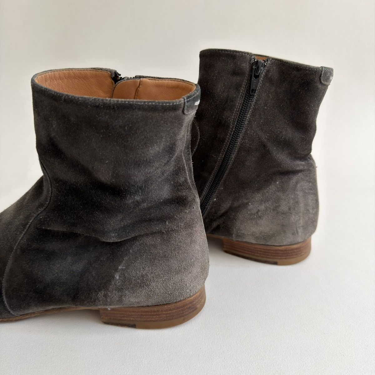 Maison Margiela S/S 08 ‘Deconstructed’ Suede Boots Size US 10 / EU 43 - 15 Thumbnail