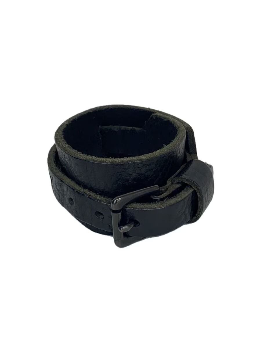 Ground Y Yohji Leather Wristband Size ONE SIZE - 1 Thumbnail