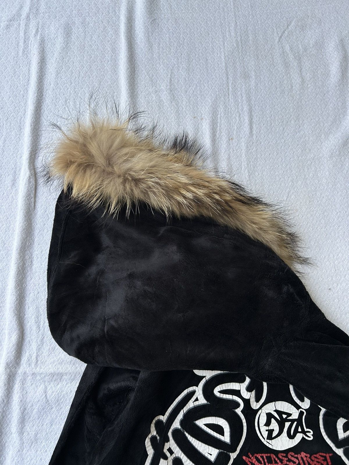 20471120 OSB Fur hoodie velvet poem zip style Ifsixwasnine lgb Size US L / EU 52-54 / 3 - 4 Thumbnail