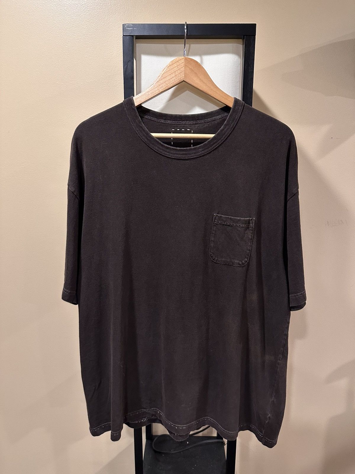 Japanese Brand × Visvim Visvim Jumpo Amplus Brown Pocket Short Sleeve T-Shirt Size US XXL / EU 58 / 5 - 14 Thumbnail