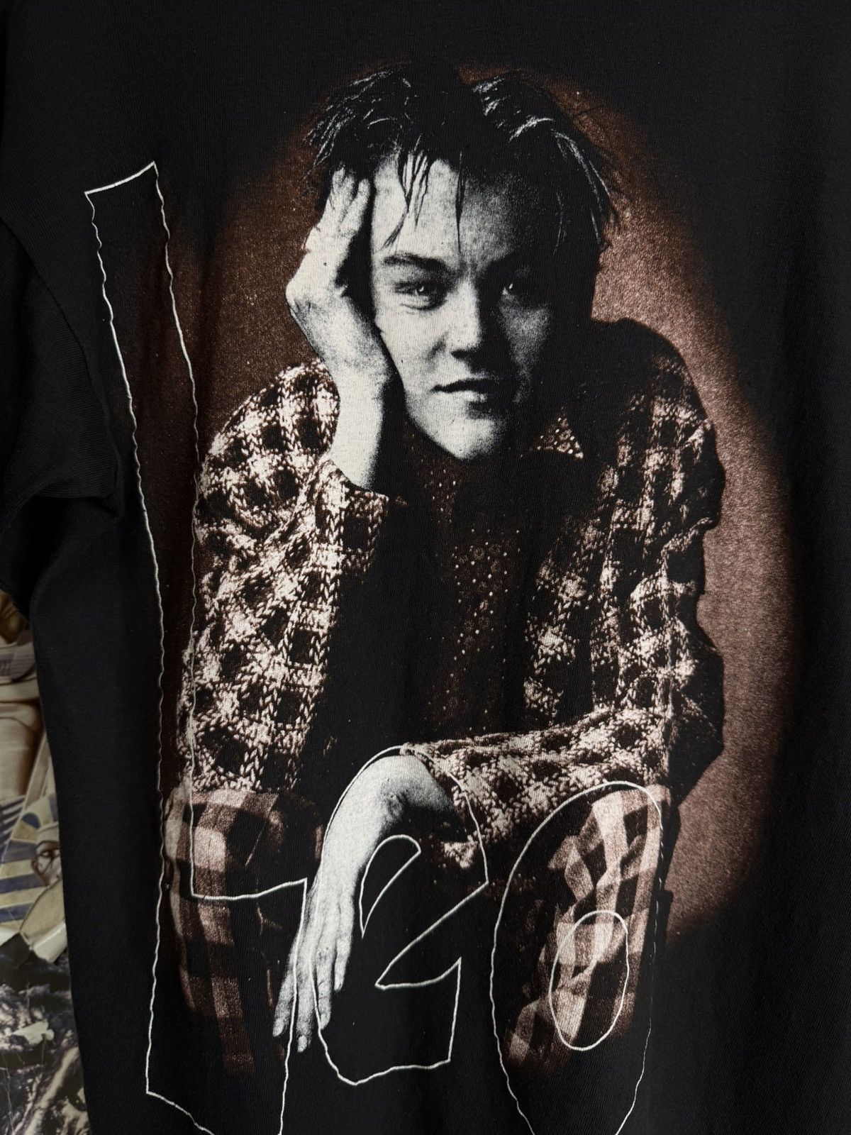 Other 90’s Vintage Leonardo DiCaprio Rap Tee Shirt Medium Size US M / EU 48-50 / 2 - 5 Thumbnail