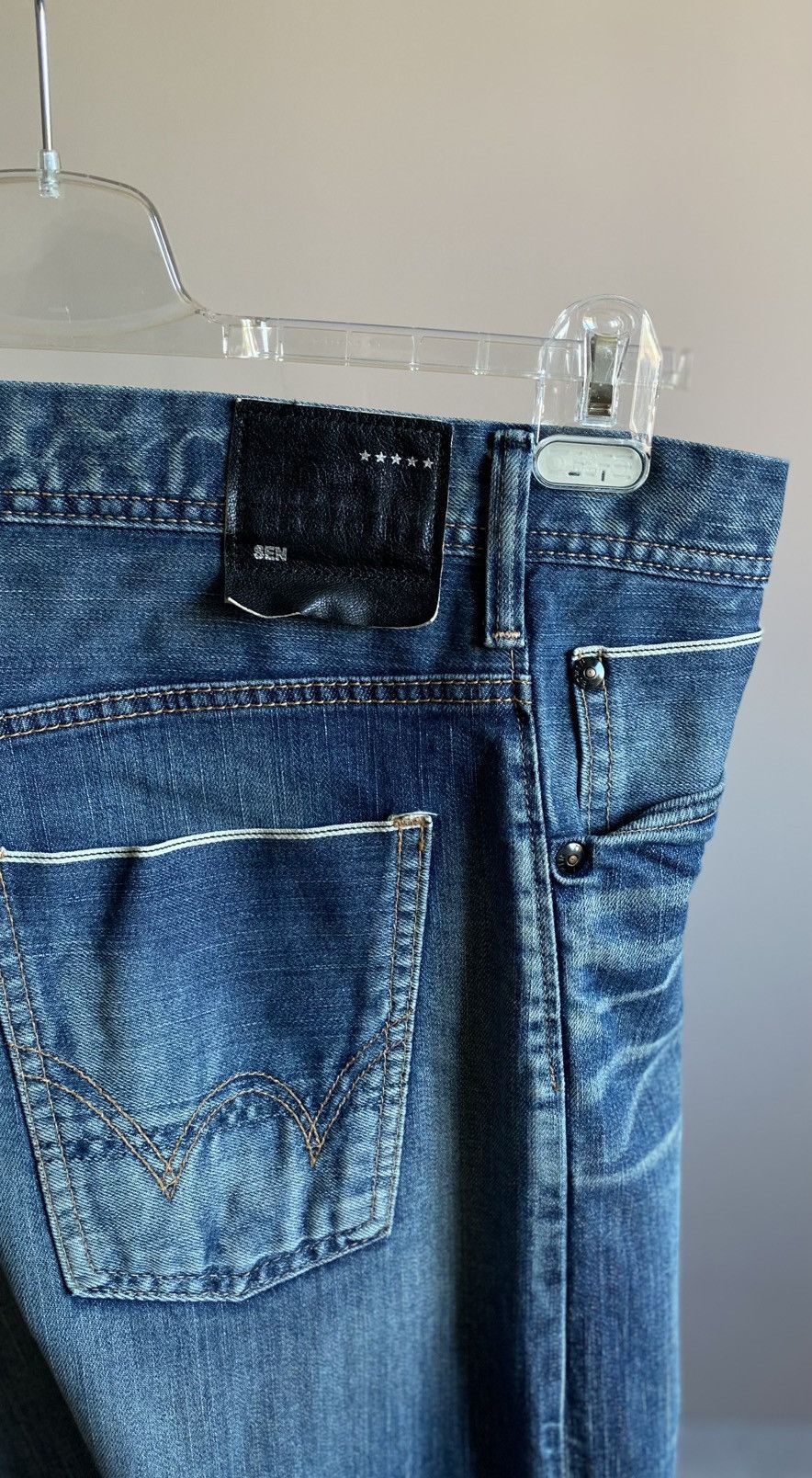Edwin Edwin SK505S Japan Selvedge Jeans Pants Size US 33 - 9 Thumbnail