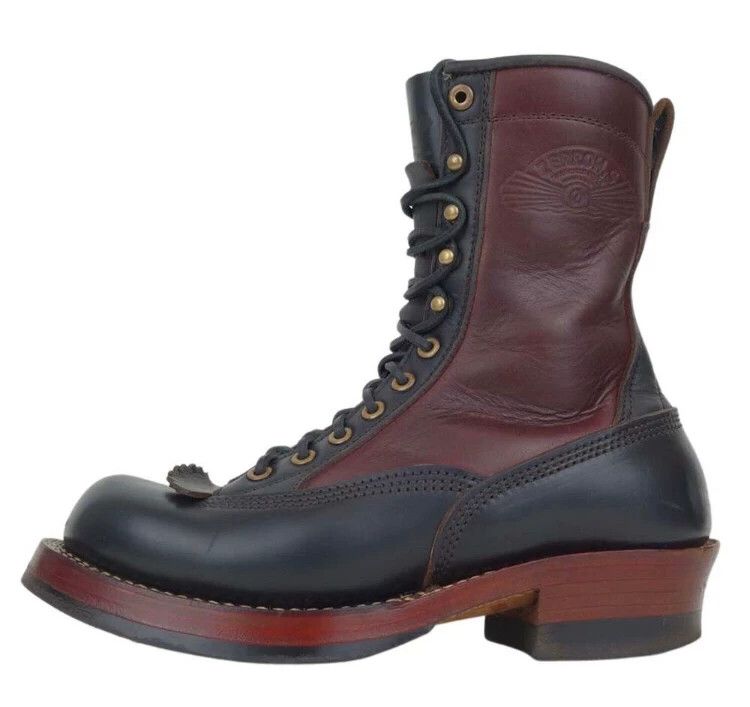 zerrows Zerrow's Custom Work Boots in Dark Color Size US 8.5 / EU 41-42 - 1 Thumbnail