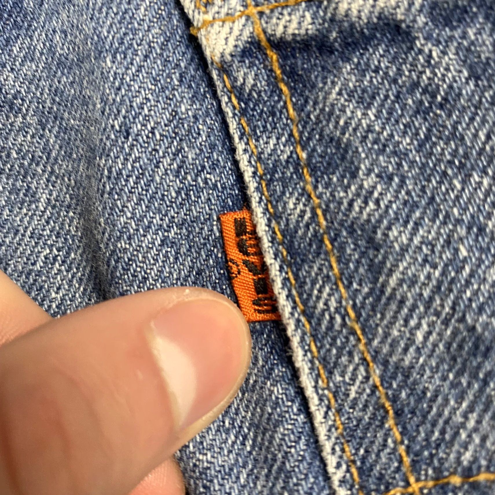 Levi's VINTAGE LEVI'S 517 SLIM BOOTCUT JEANS 1980s Men's Blue 36x28 Size US 36 / EU 52 - 4 Thumbnail