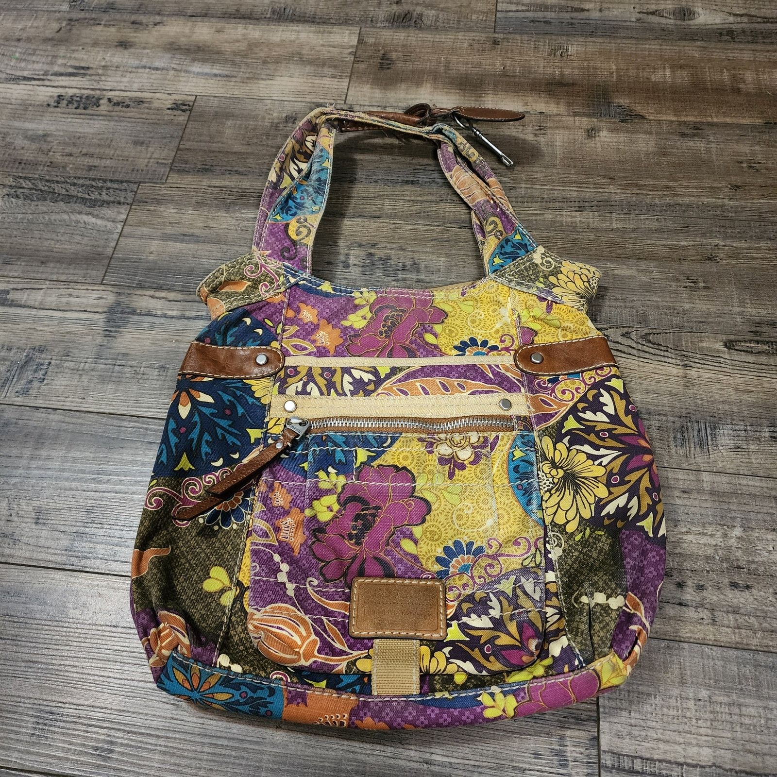 Fossil Fossil canvas floral handbag purse Pre-owned Size ONE SIZE - 1 Thumbnail