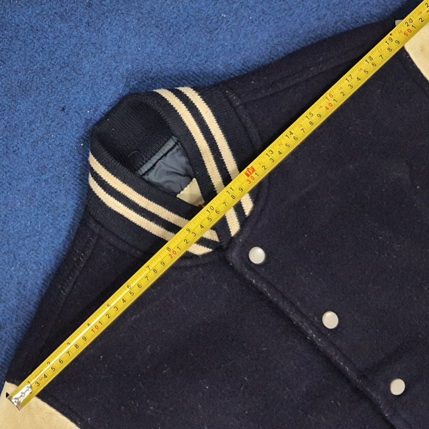 Daytona × Vintage Vintage DAYTONA Company Varsity Jacket C233N12 Size US L / EU 52-54 / 3 - 8 Thumbnail