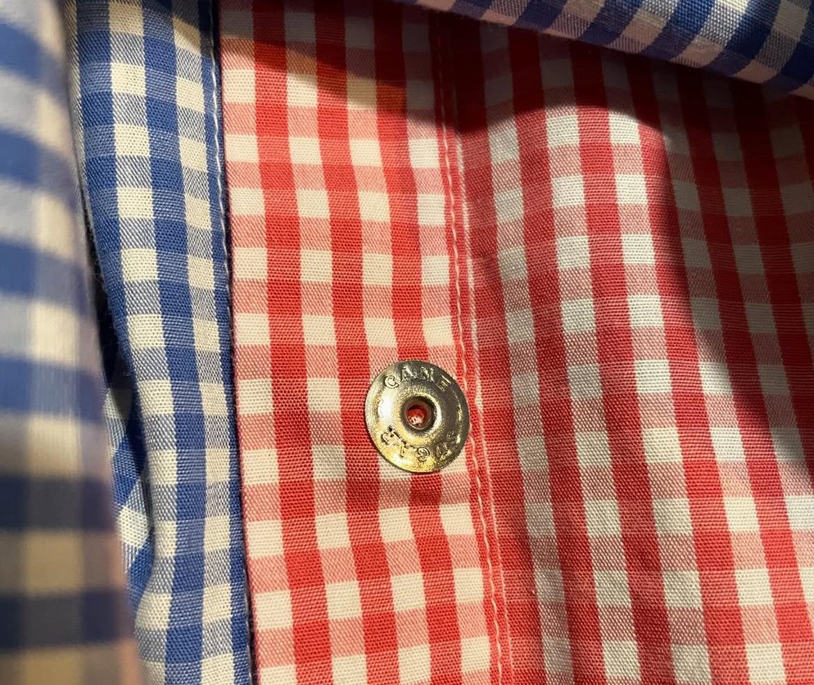 Sugar Cane 2000s Sugar Cane Toyo Enterprise Gingham Check Western Shirt Size US M / EU 48-50 / 2 - 8 Thumbnail
