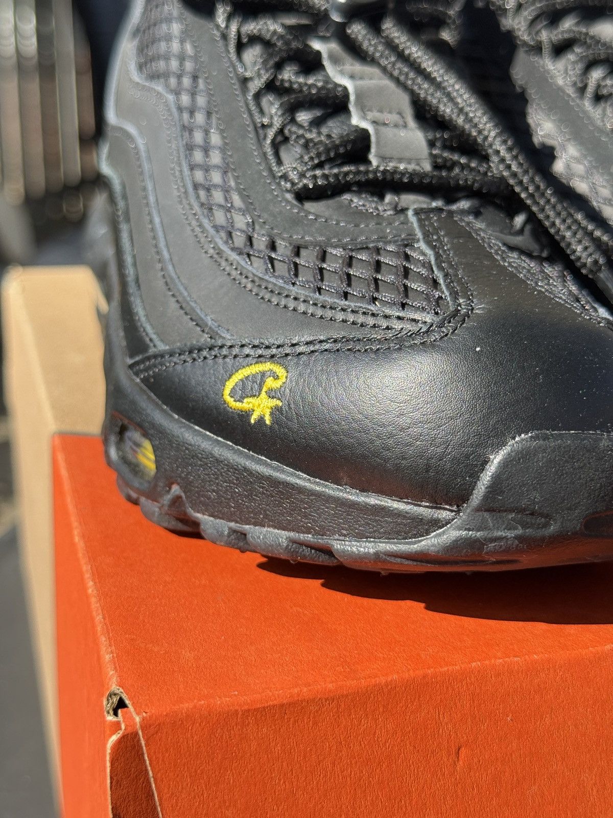Corteiz × Nike Nike x Cortiez Air max 95 “ Honey Black “ Size US 9 / EU 42 - 5 Thumbnail