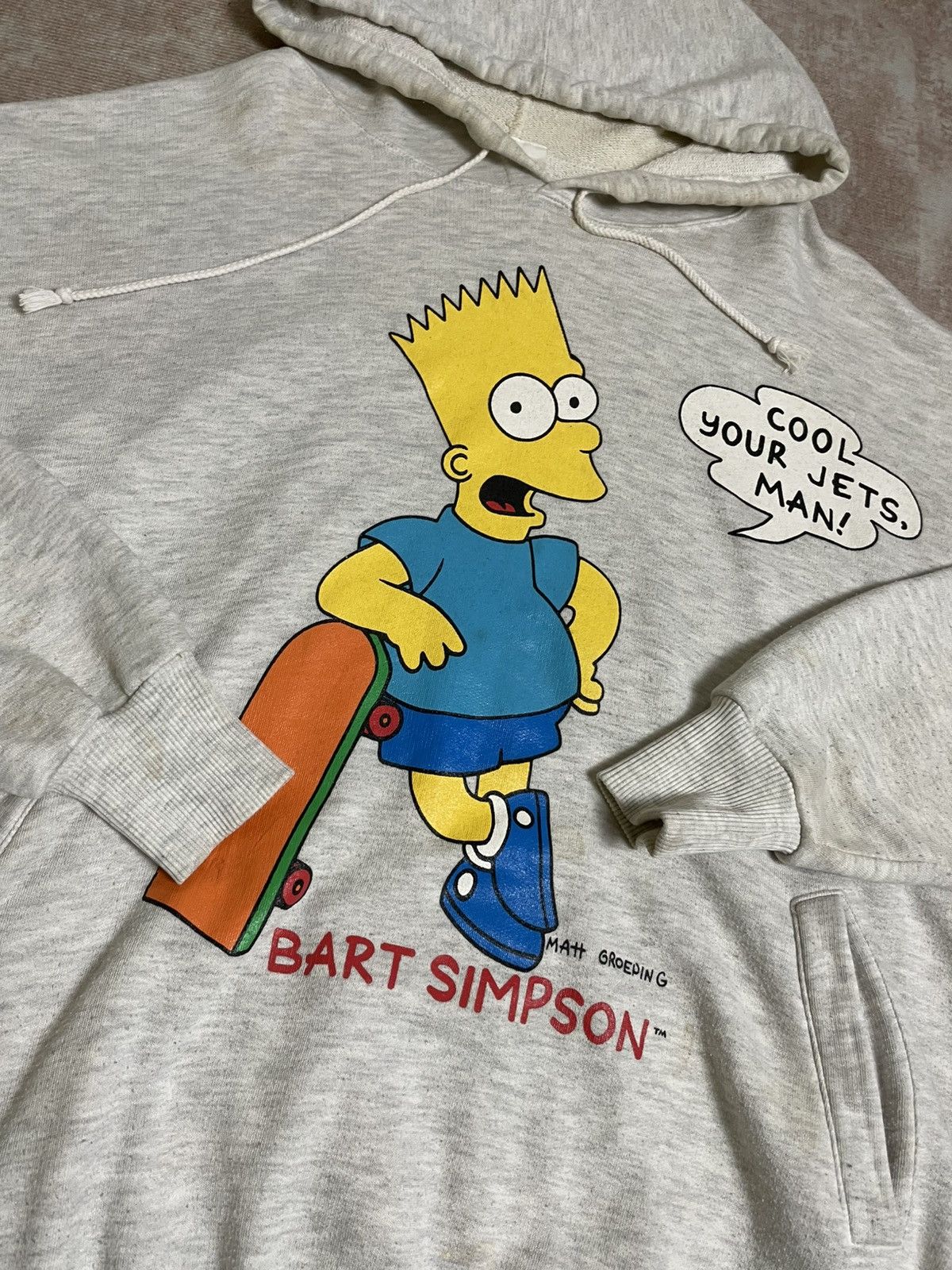 Vintage Bart Simpson Hoodie