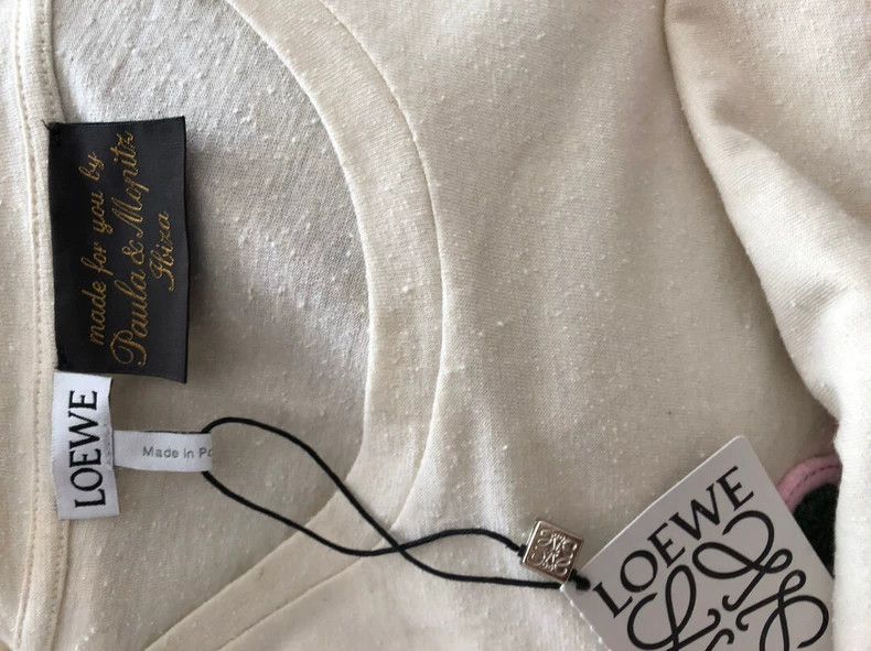 Loewe LOEWE Short-sleeved embroidered T-shirt Size L / US 10 / IT 46 - 3 Thumbnail