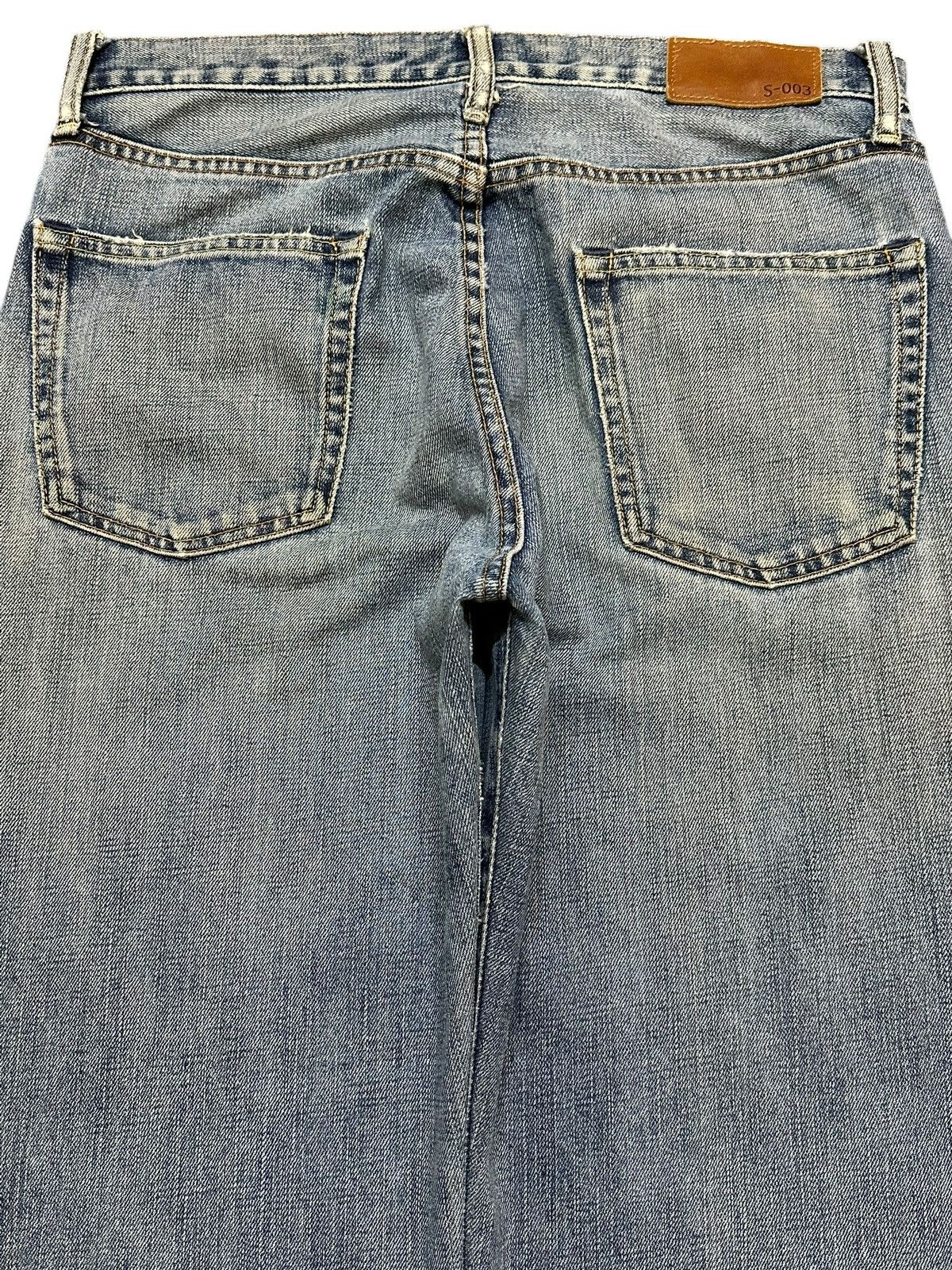 Japanese Brand Vintage Japanese Uniqlo Blue Wash Style Baggy Jeans Size US 31 - 5 Thumbnail
