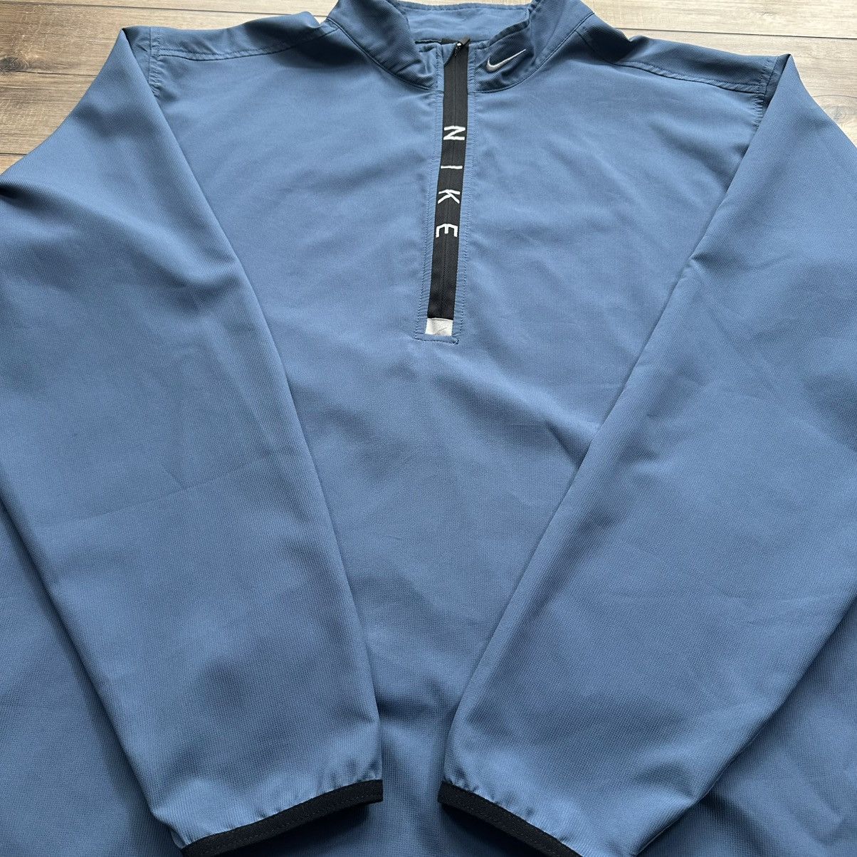 Nike Vintage 2000s Nike Blue Quarter Zip Pullover Size US XL / EU 56 / 4 - 6 Thumbnail