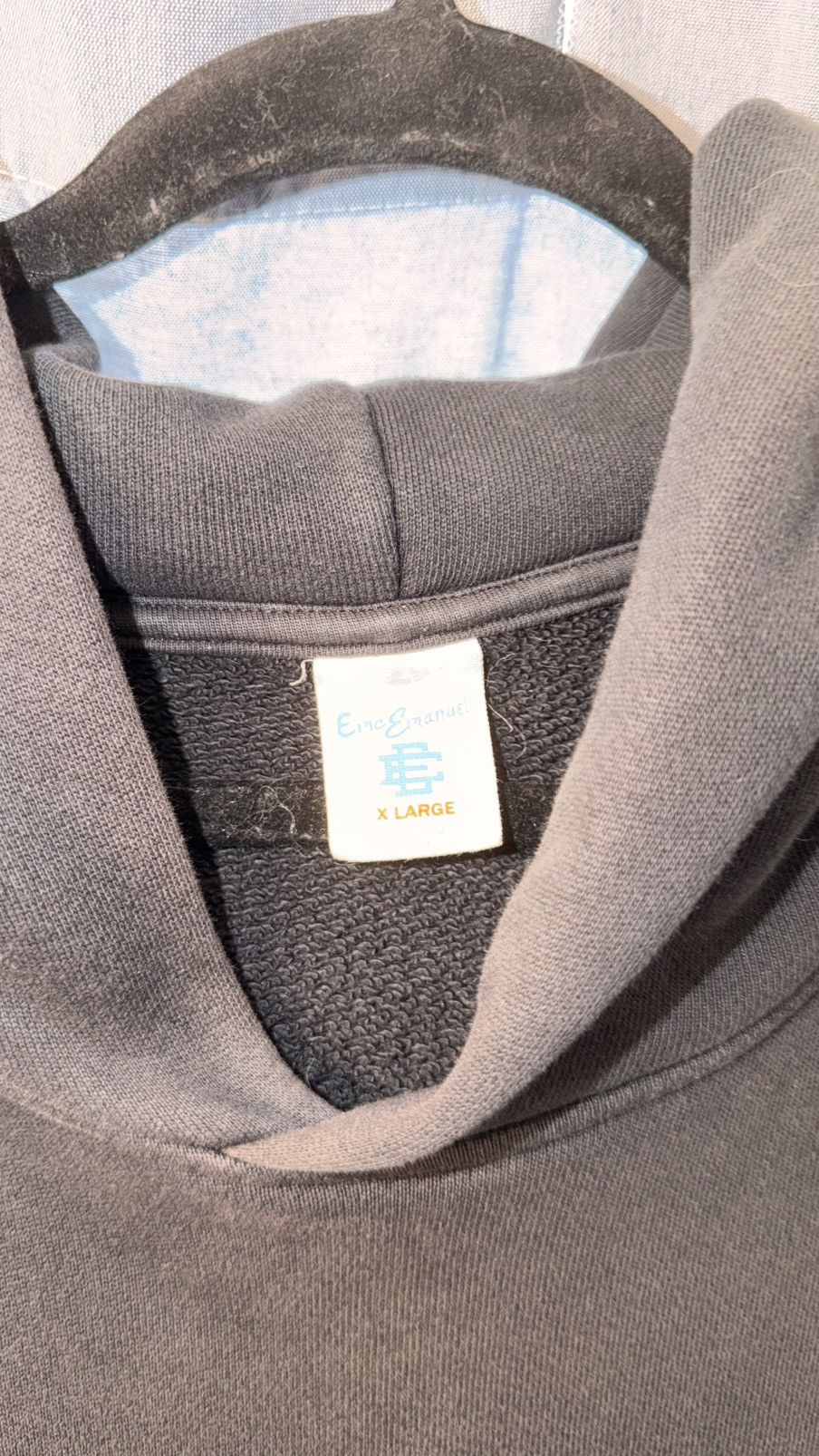 Eric Emanuel Eric Emanuel Black Hoodie Size US XL / EU 56 / 4 - 3 Thumbnail