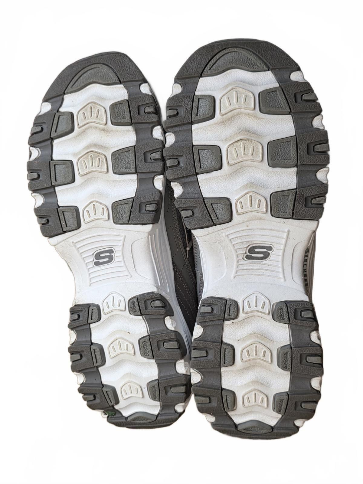SKECHERS Skechers Memory Foam Gray White Athletic Sneakers Size 10 Size US 10 / IT 40 - 7 Thumbnail