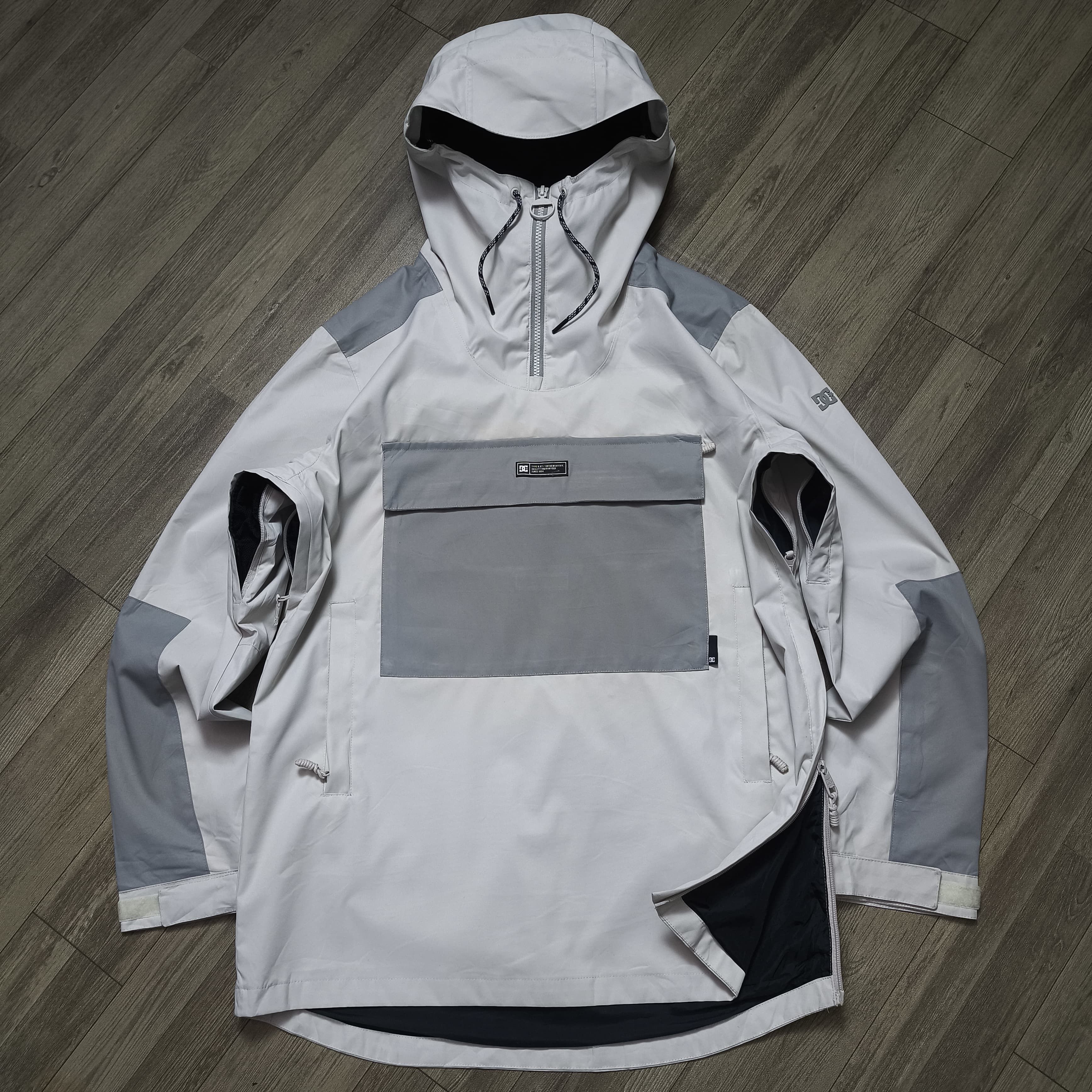 DC DC Shoes Rampart Technical Anorak Snow Jacket Pocketable Size US L / EU 52-54 / 3 - 2 Thumbnail