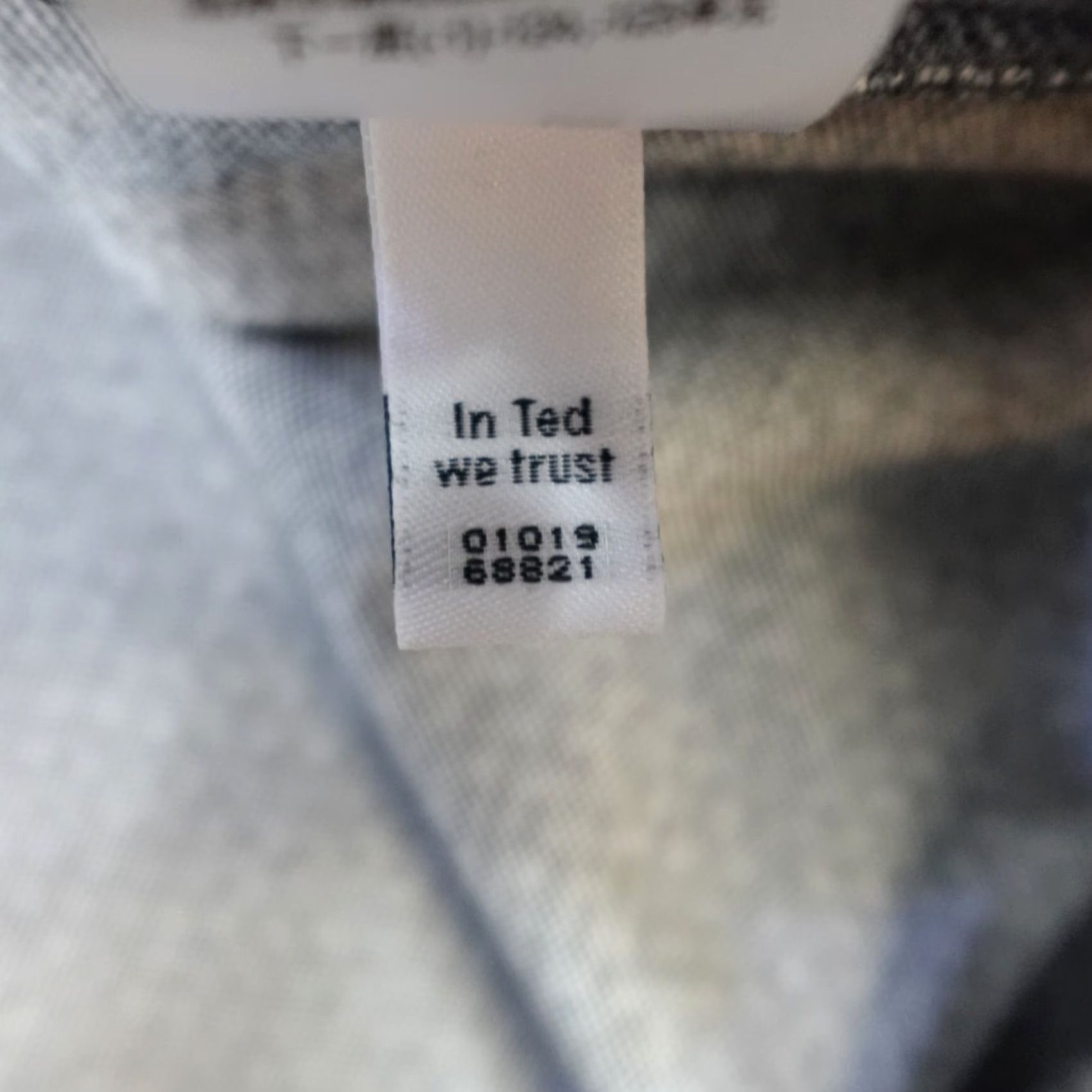 Ted Baker Ted Baker Polo Shirt XL Gray Polka Dot Print Pocket Polo Shirt Mens XL Gray Polka Dot Print Pocket Size US XL / EU 56 / 4 - 6 Thumbnail