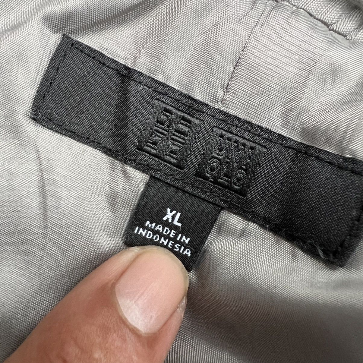 Japanese Brand × Uniqlo Uniqlo Women Bomber jacket Grey Size XL / US 12-14 / IT 48-50 - 7 Thumbnail