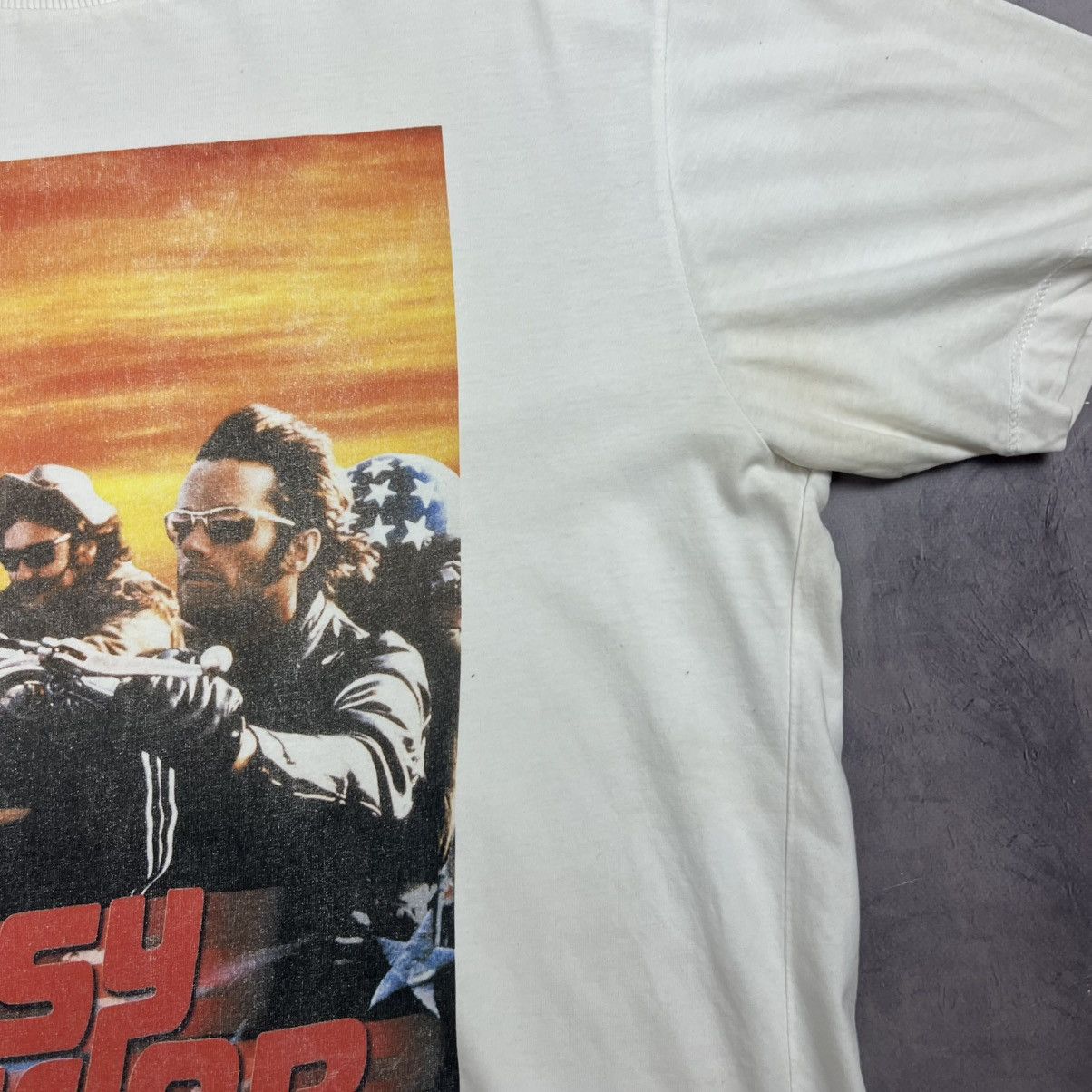 Marcelo Burlon Rare! Marcelo Burlon x Easy Rider Big Logo Tee Luxury Size US L / EU 52-54 / 3 - 7 Thumbnail