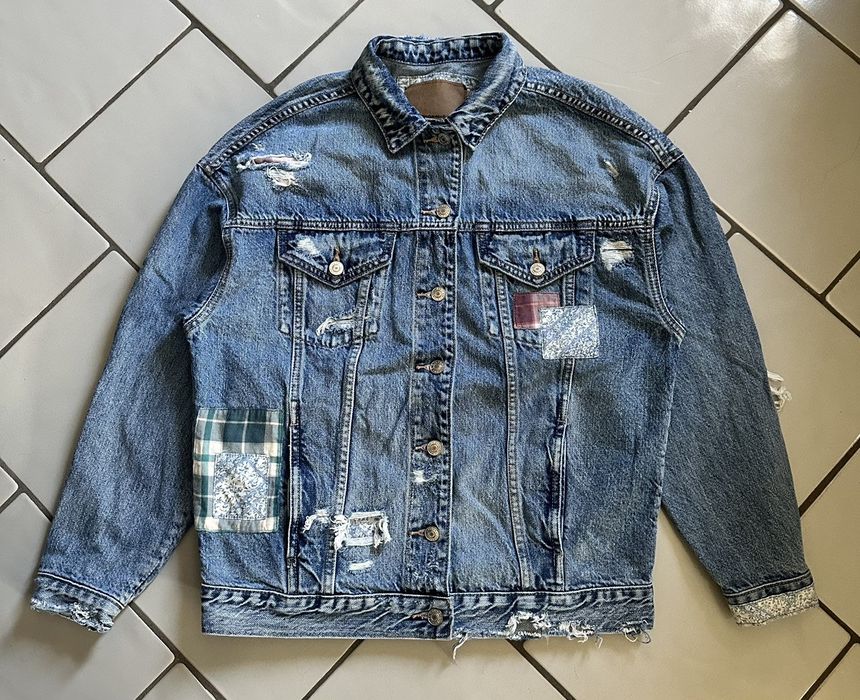 American Eagle Outfitters *Custom* Patch-work Denim | Grailed