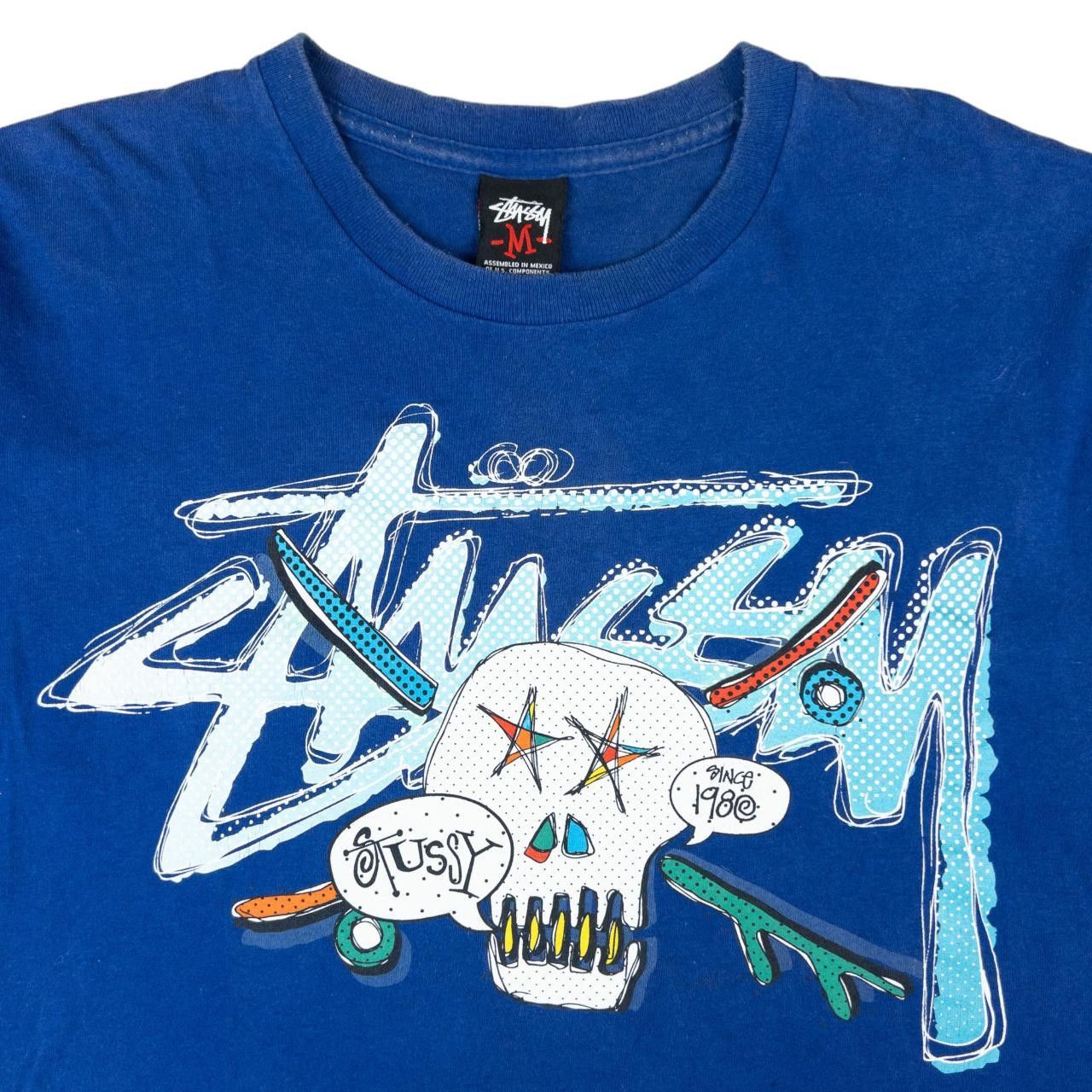 Stussy Vintage Stussy Graphic T Shirt Size M Size US M / EU 48-50 / 2 - 3 Thumbnail