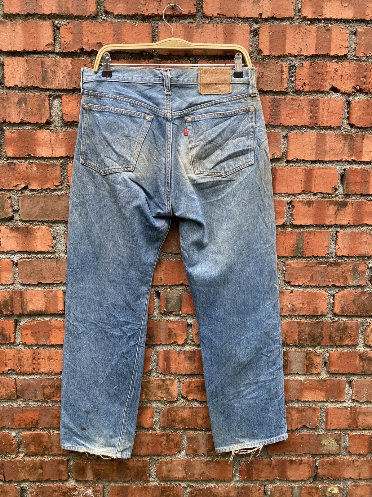 Levi's Vintage Clothing W33x28 Vintage levi's 501 redline made in USA Size US 33 - 2 Thumbnail