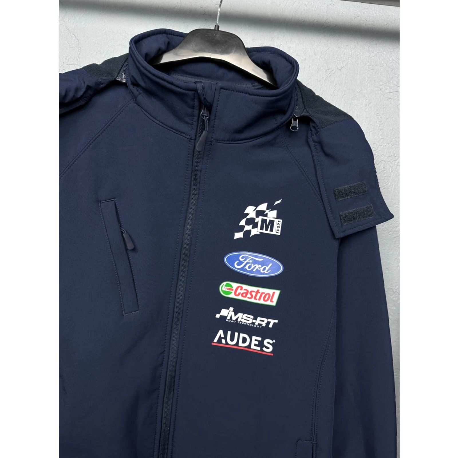 Ford Ford Racing Team Mens Workwear Jacket XL Blue Windbreaker Cars Size US XL / EU 56 / 4 - 2 Thumbnail
