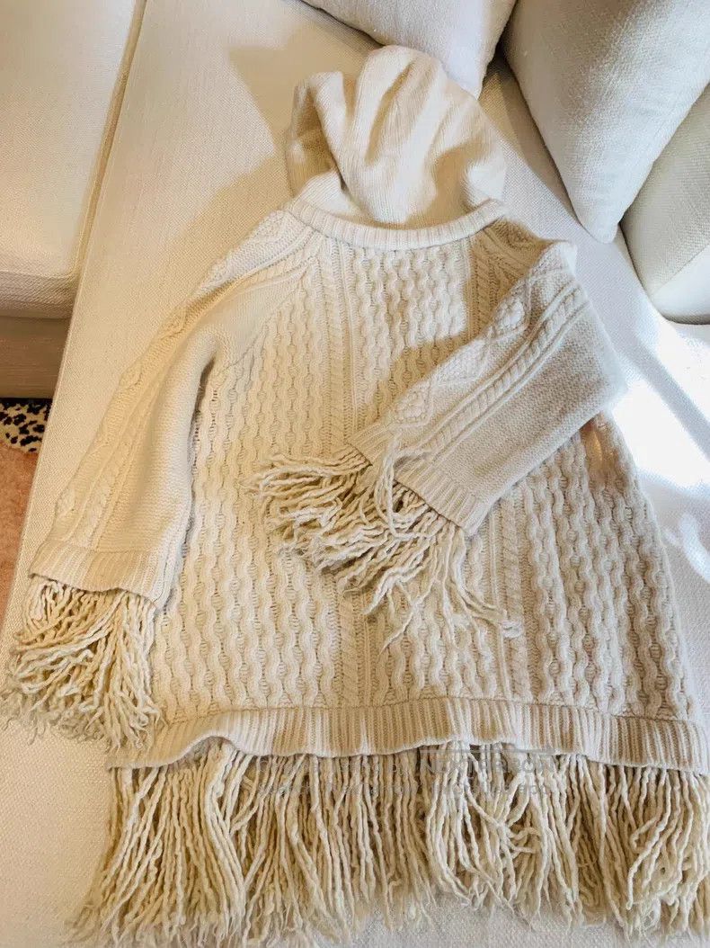 Valentino Valentino Valentino fur coat white cardigan Size S / US 4 / IT 40 - 3 Thumbnail