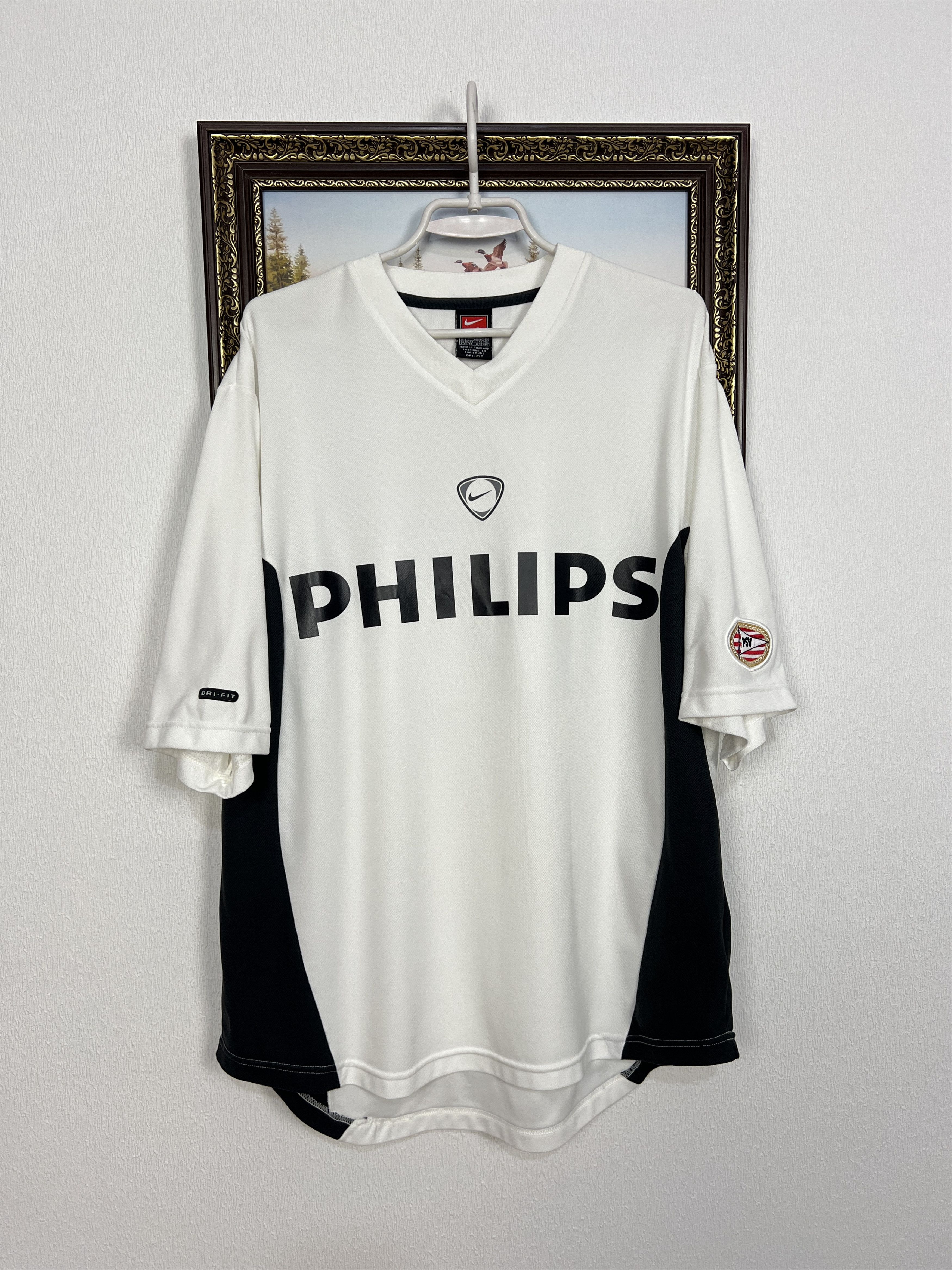 Nike Vintage PSV Eindhoven Football Train Shirt Soccer Jersey Size US L / EU 52-54 / 3 - 1 Thumbnail
