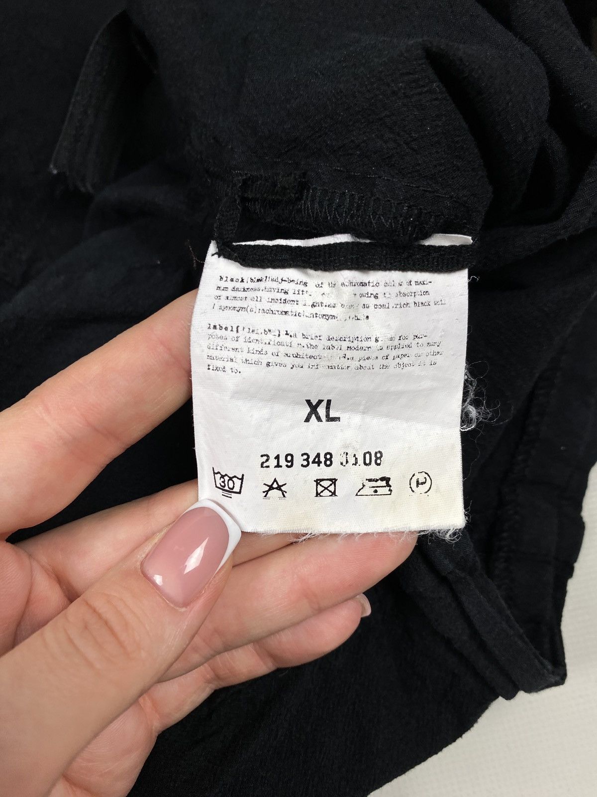 Rundholz Rundholz black label drop crotch avant-garde pants trousers Size 28" / US 6 / IT 42 - 12 Thumbnail
