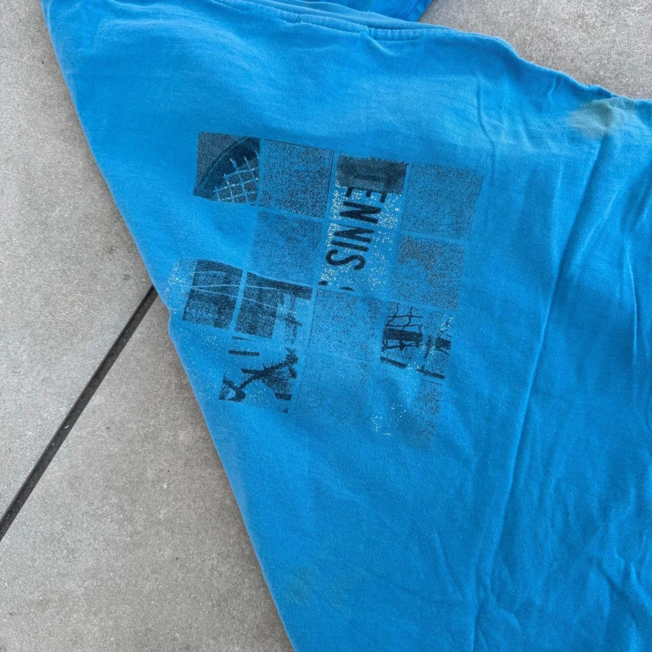 Nike Nike T shirt Blue Challange Court Logo 90s Size US M / EU 48-50 / 2 - 5 Thumbnail