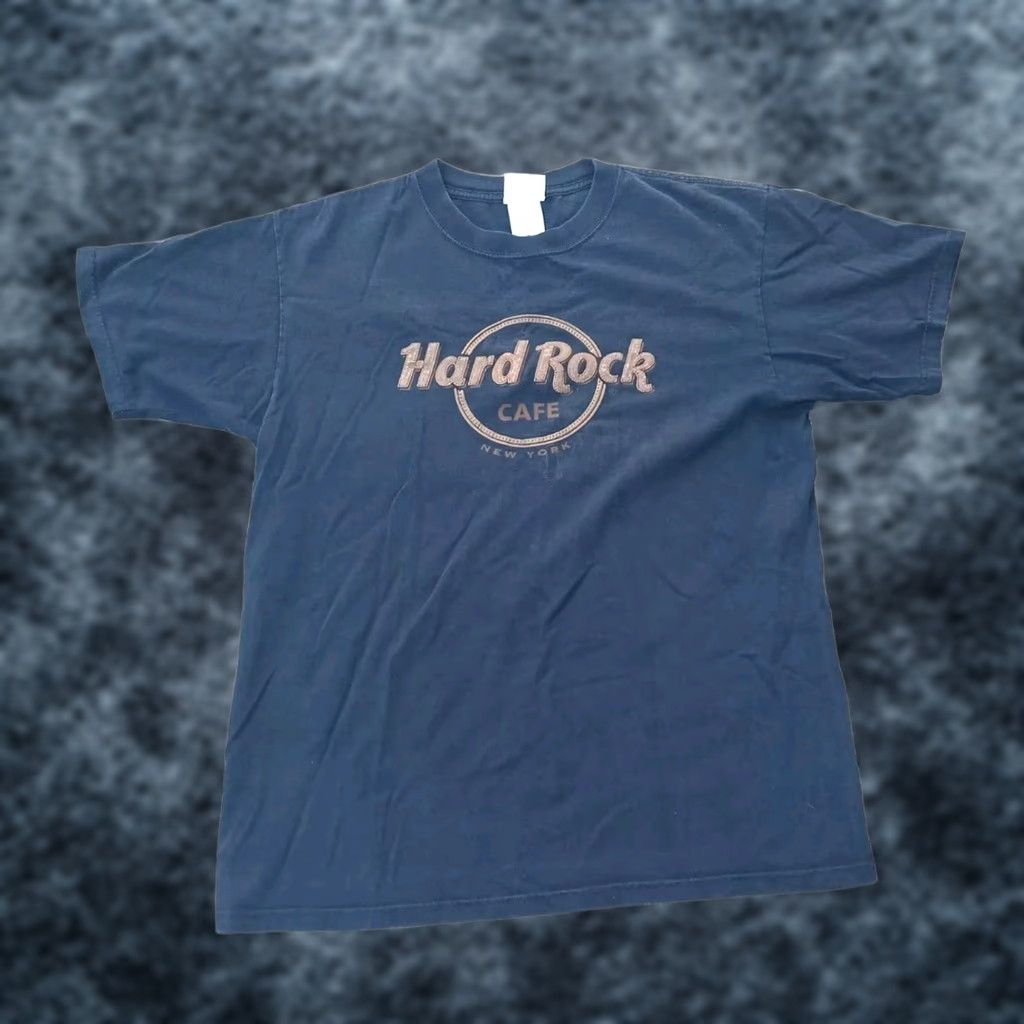 Hard Rock Cafe VINTAGE Hard Rock Cafe Shirt Adult L Black Faux Leather Stitched Logo Y2K Size US L / EU 52-54 / 3 - 1 Thumbnail