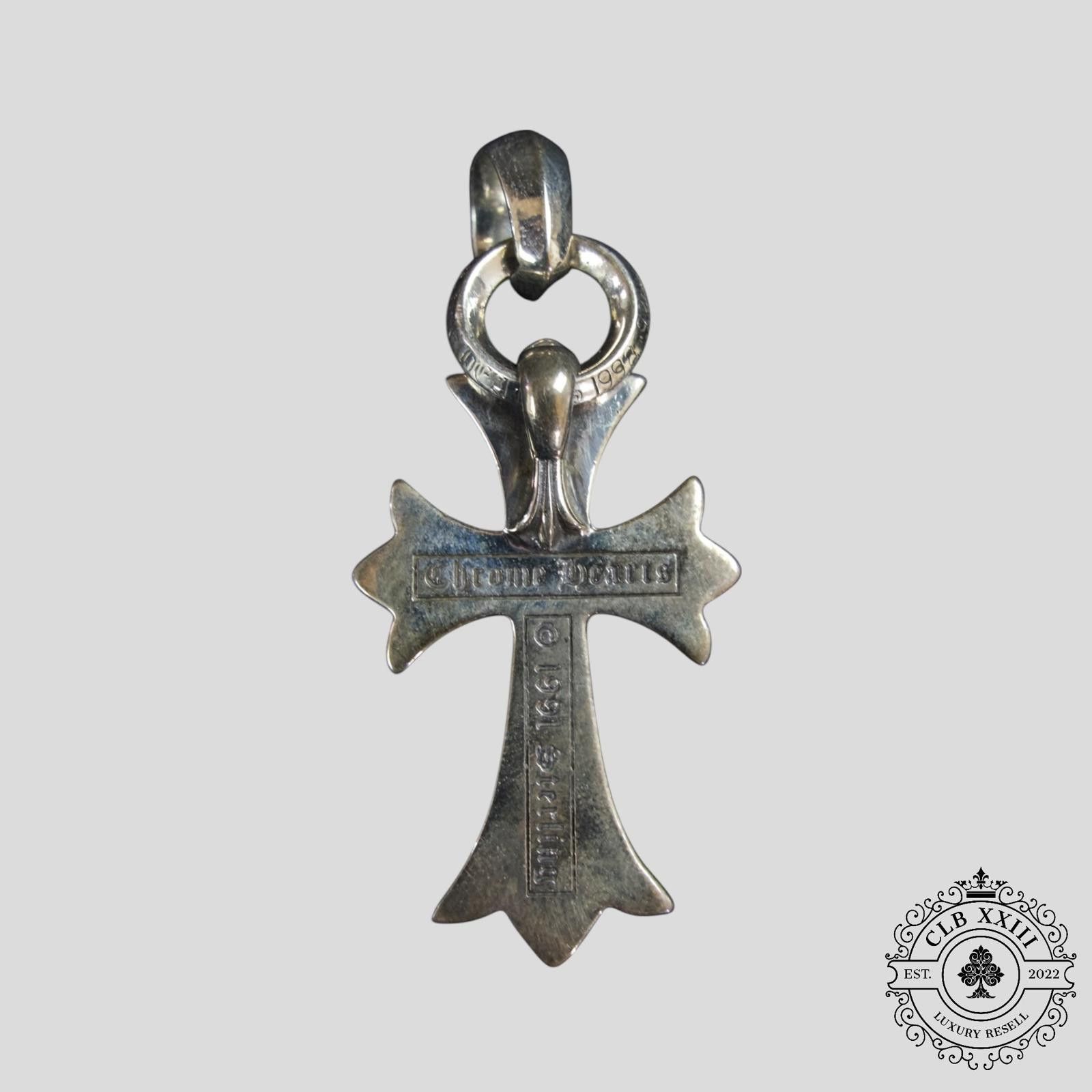 Chrome Hearts Chrome Hearts Cross Pendant in Silver Size ONE SIZE - 2 Thumbnail