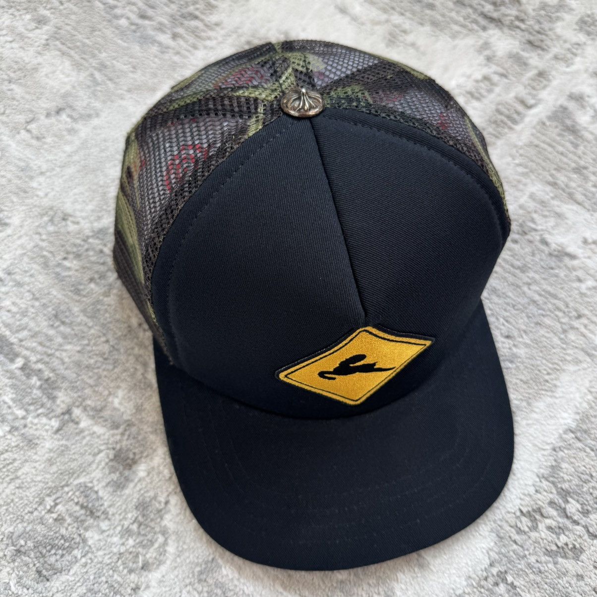 Chrome Hearts Deer camo trucker hat Size ONE SIZE - 3 Thumbnail