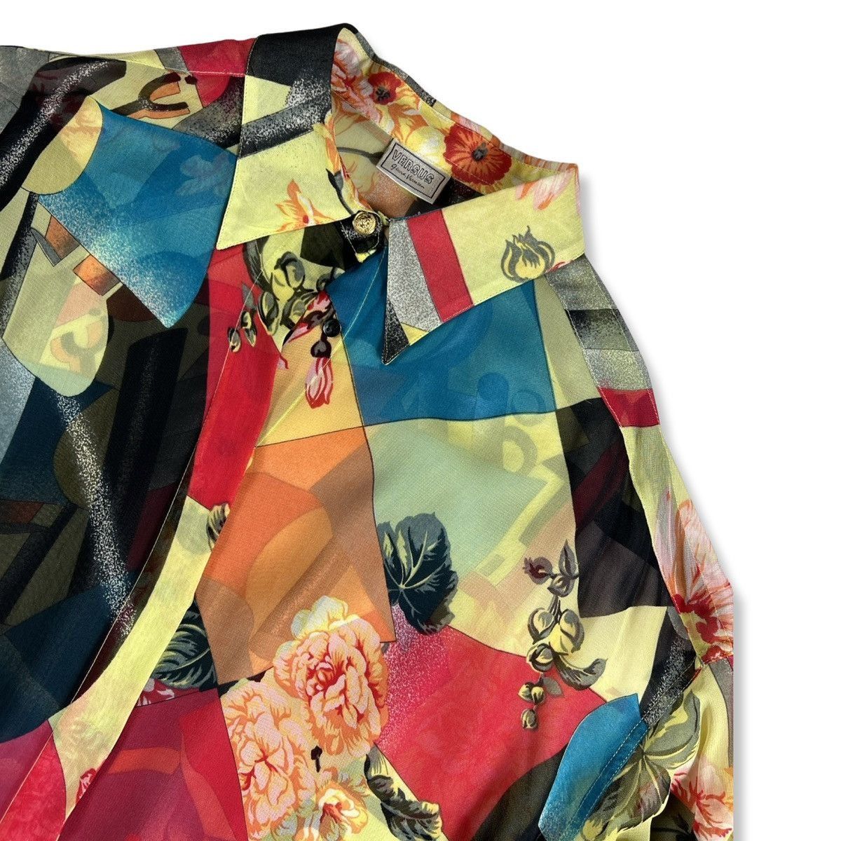 GIANNI VERSACE FLORAL COTTON SHIRT アーカイブ - www ｜シャツ