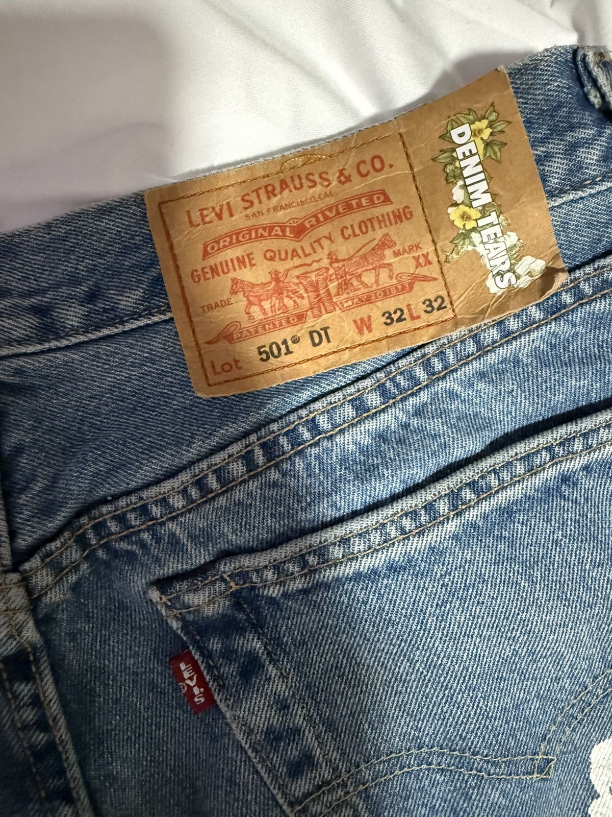 DENIM TEARS Denim Tears Light Wash Denim Size US 32 / EU 48 - 4 Thumbnail