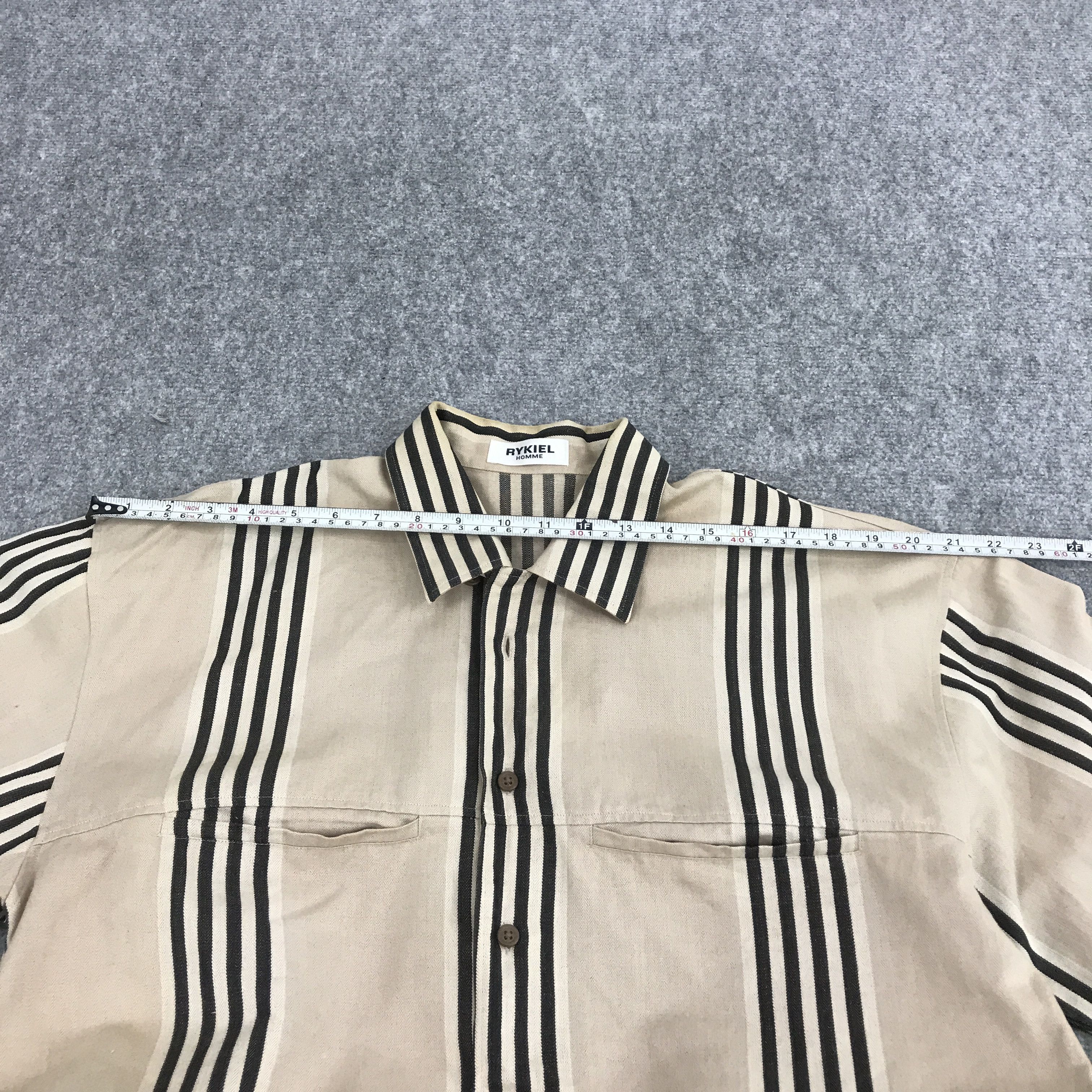 Japanese Brand × Sonia Rykiel Rykiel homme made in Japan Striped button up shirt Size US M / EU 48-50 / 2 - 10 Thumbnail