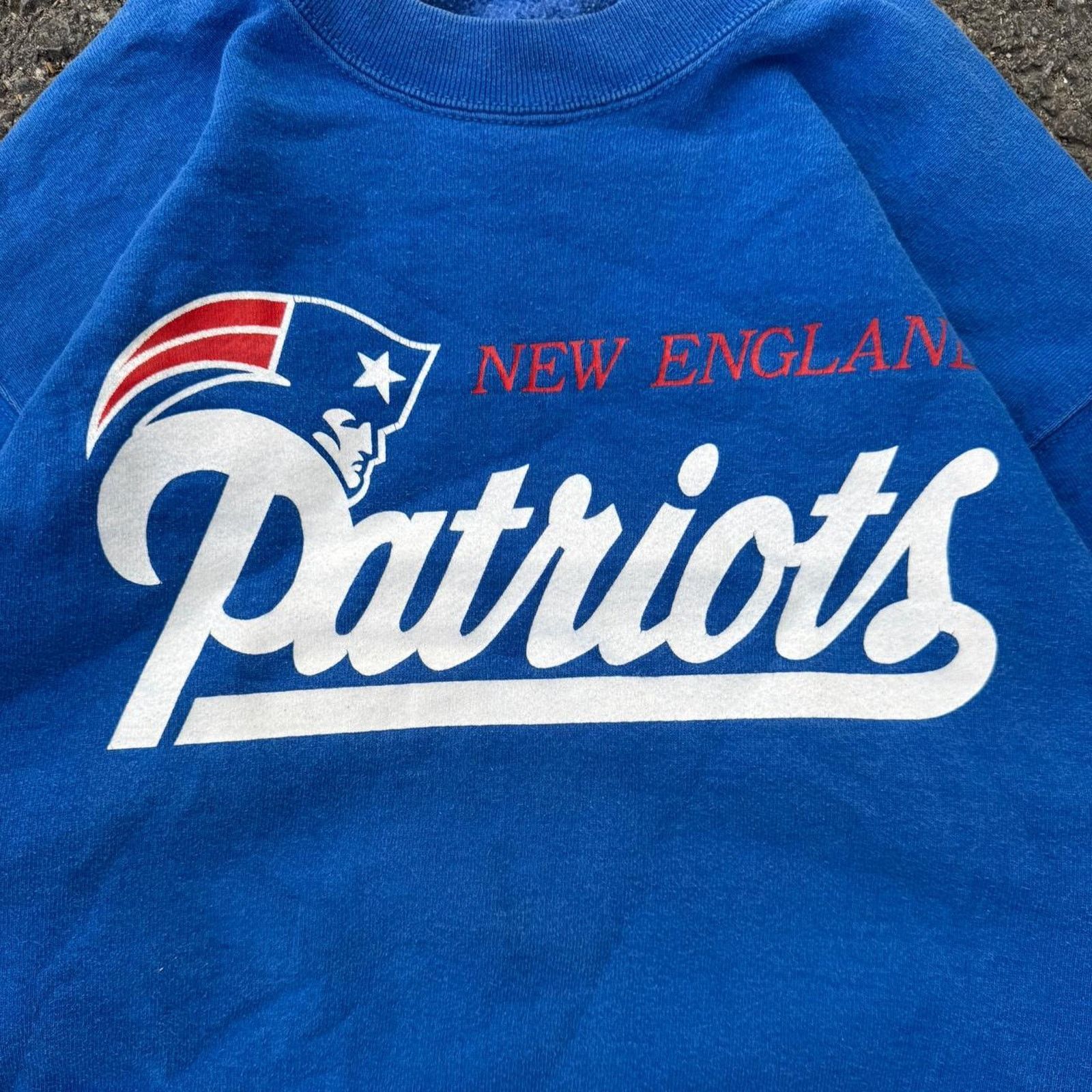 Pro Player Vintage 90s Patriots Pro Player Crewneck – Size Medium Size US XL / EU 56 / 4 - 3 Thumbnail