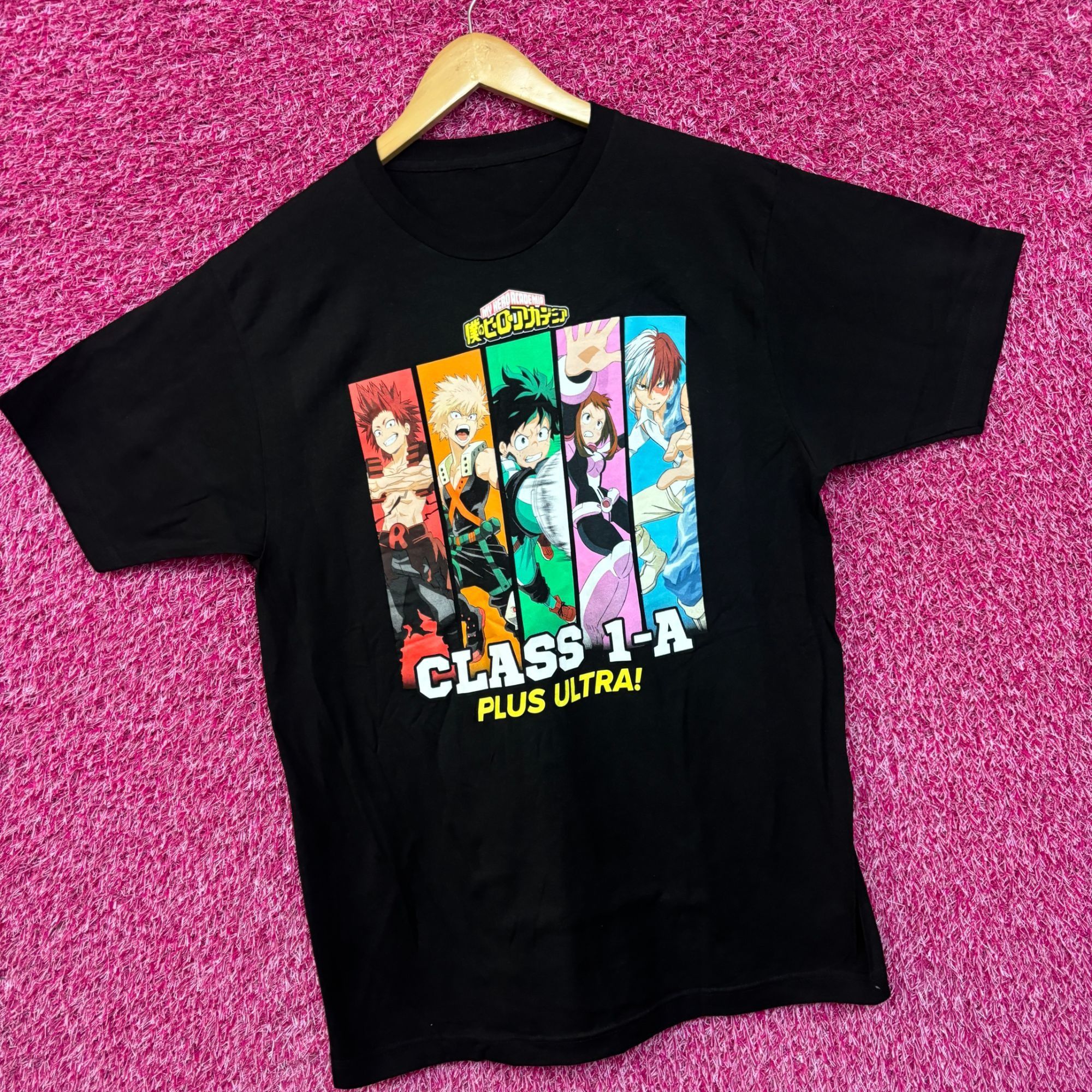 Anime My Hero Academia Class 1a Plus Ultra Anime Tshirt size XL Size US XL / EU 56 / 4 - 3 Thumbnail