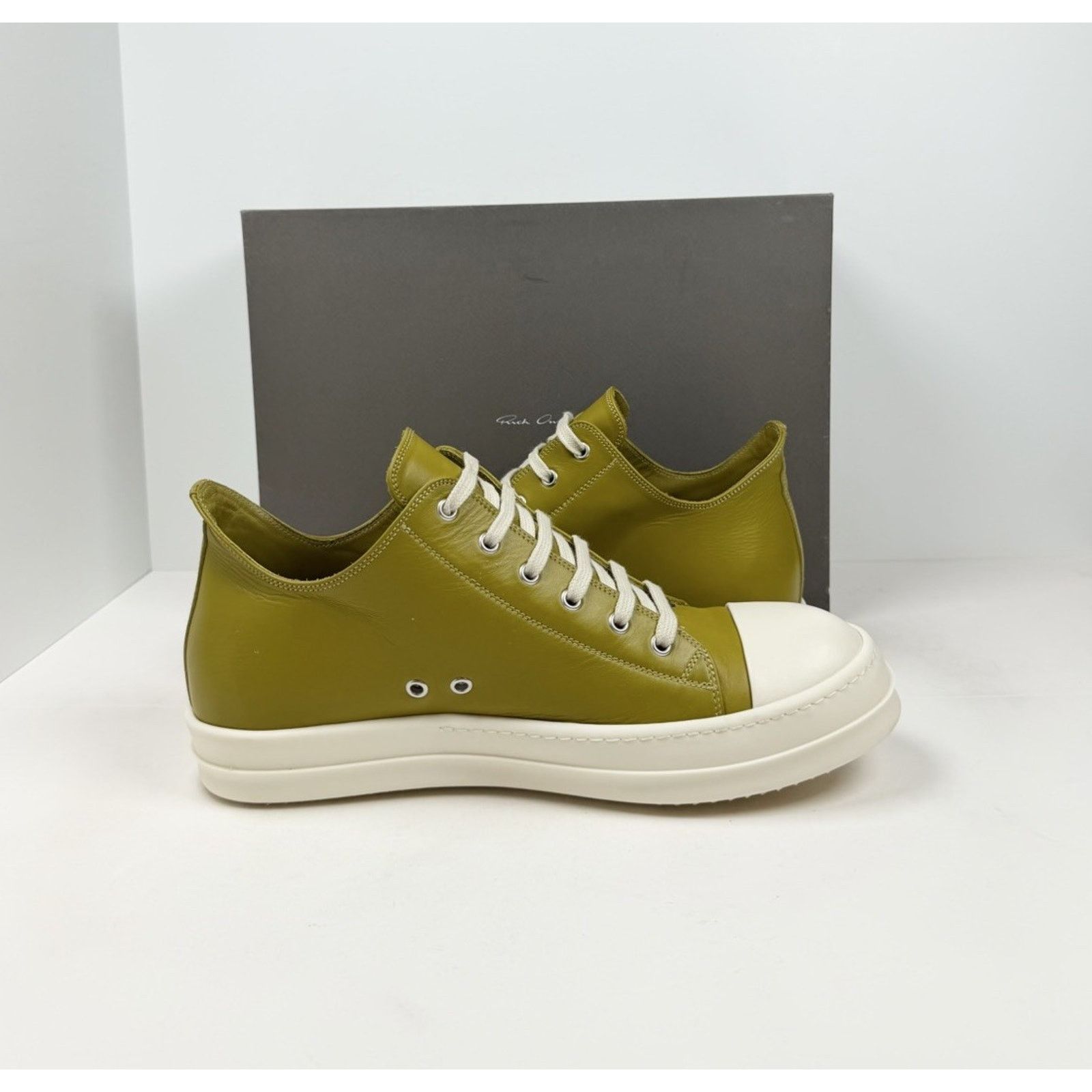 Rick Owens Size 45EU/12US - Rick Owen’s Leather Mainline Ramones Acid Size US 12 / EU 45 - 5 Thumbnail
