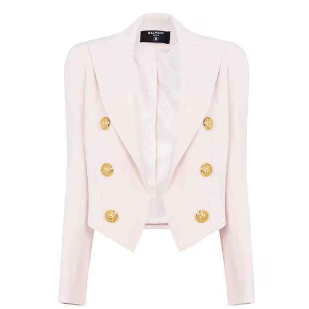 Balmain o1g2r1mq0924 Jacket in Rose Size S / US 4 / IT 40 - 1 Thumbnail